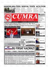 ÇUMRA 26 HAZİRAN