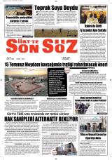 SİİRT’TE SON SÖZ