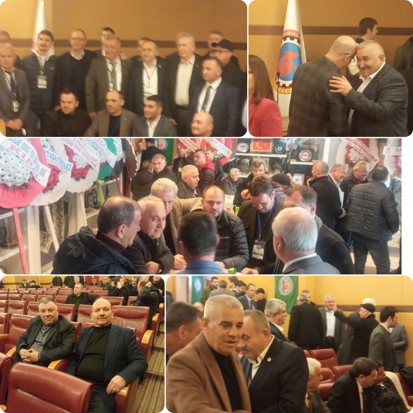 Ziraat Odası Başkanlık seçimlerinde başkan tekrar İmdat SAYGI seçildi!