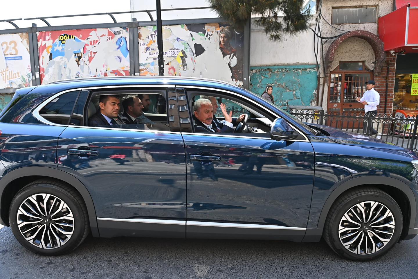 TOGG Süleymanpaşa yollarında