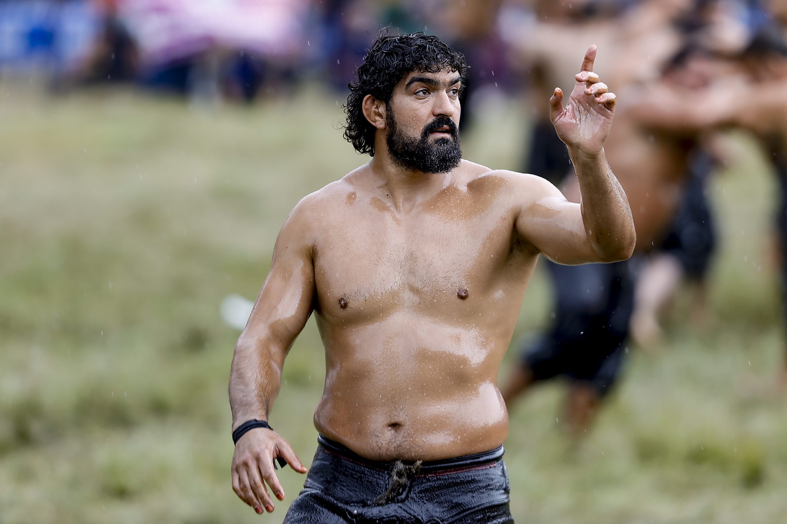 Tekirdağ Hüseyin Pehlivan Yağlı Güreşleri’nde İsmail Koç Başpehlivan Oldu