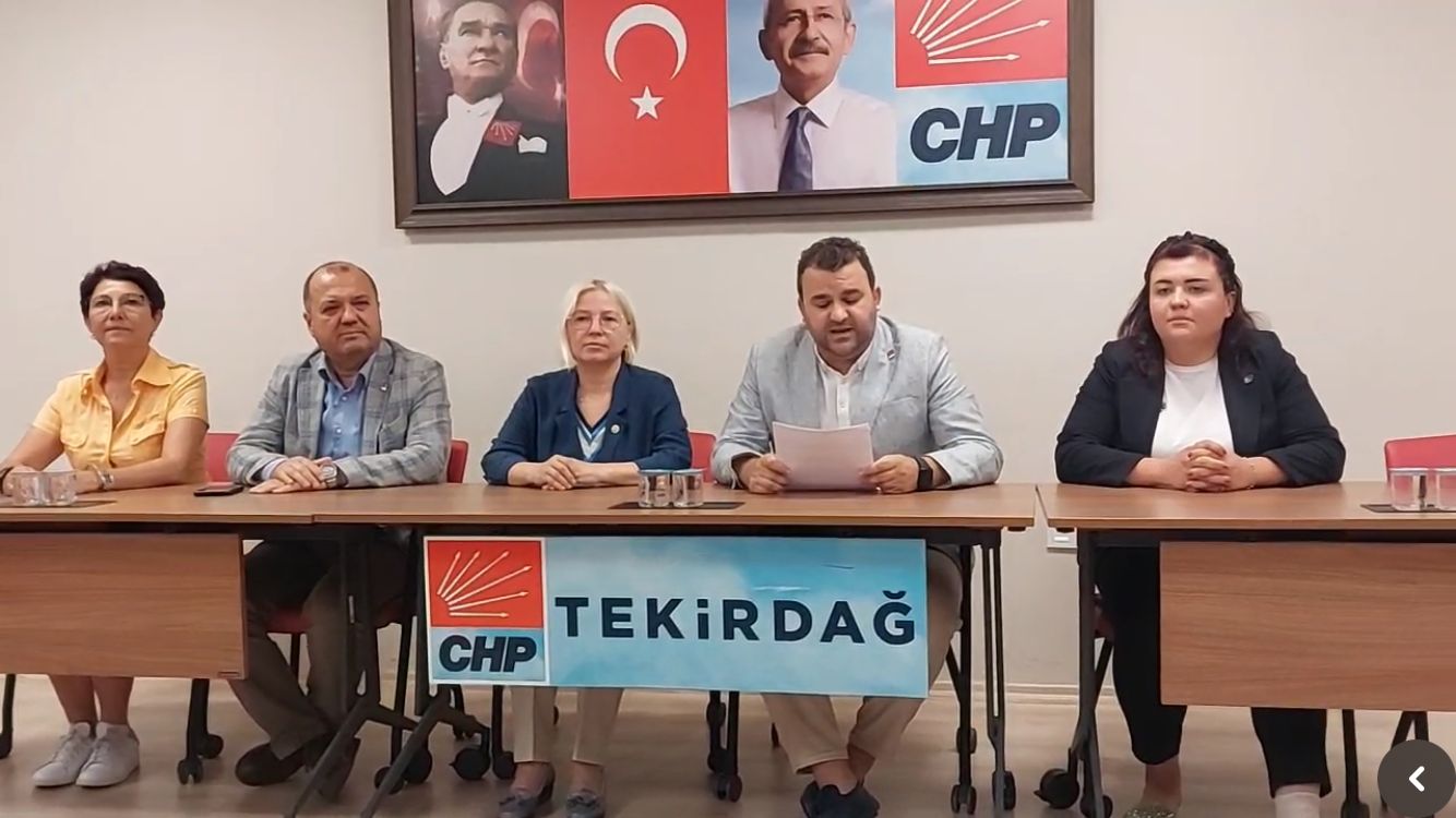 CHP İL VE İLÇE BAŞKANLIĞINDAN AÇIKLAMA