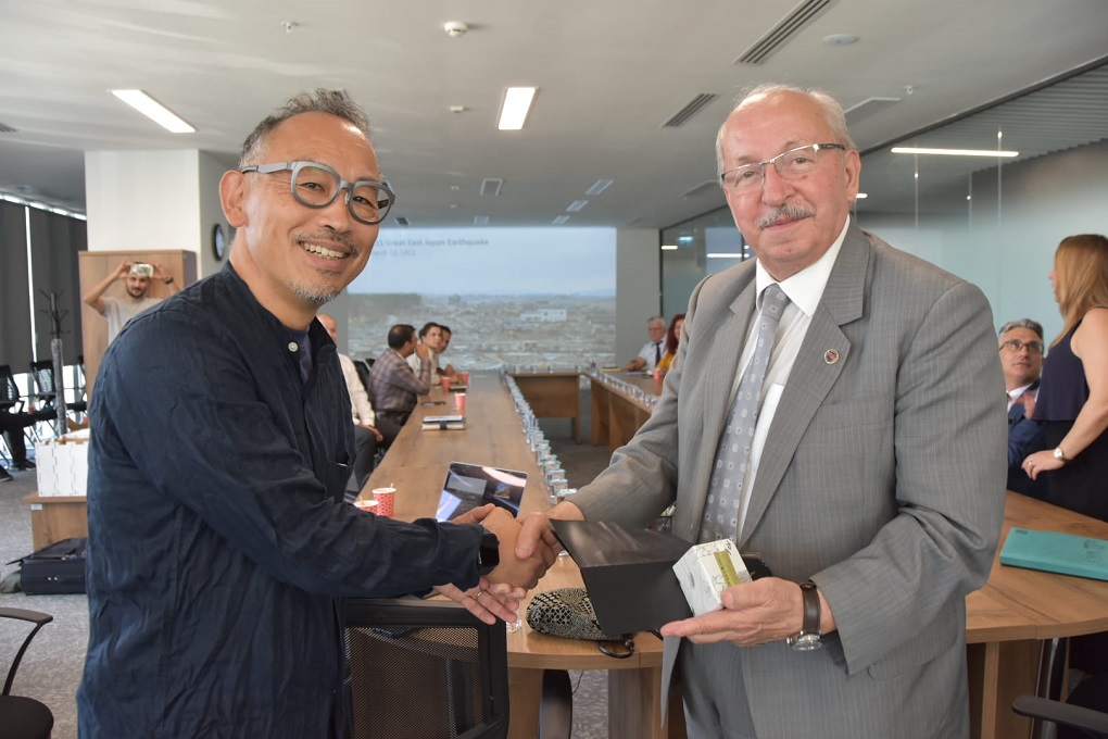 JAPON MİMARLIK EKİBİNDEN BÜYÜKŞEHİR BELEDİYESİNE ZİYARET