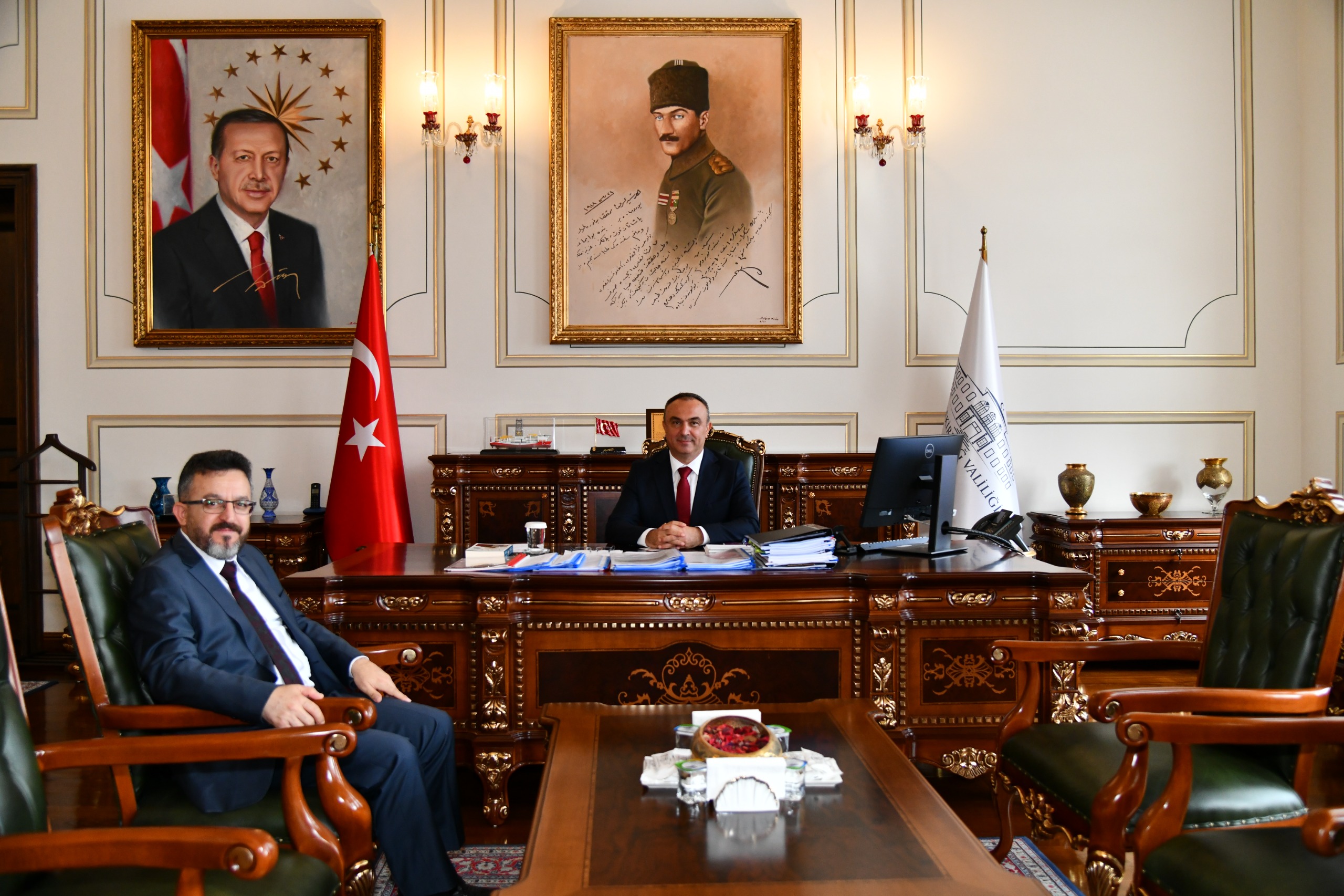 Vali Soytürk’e Reşit Bilgili’den Ziyaret