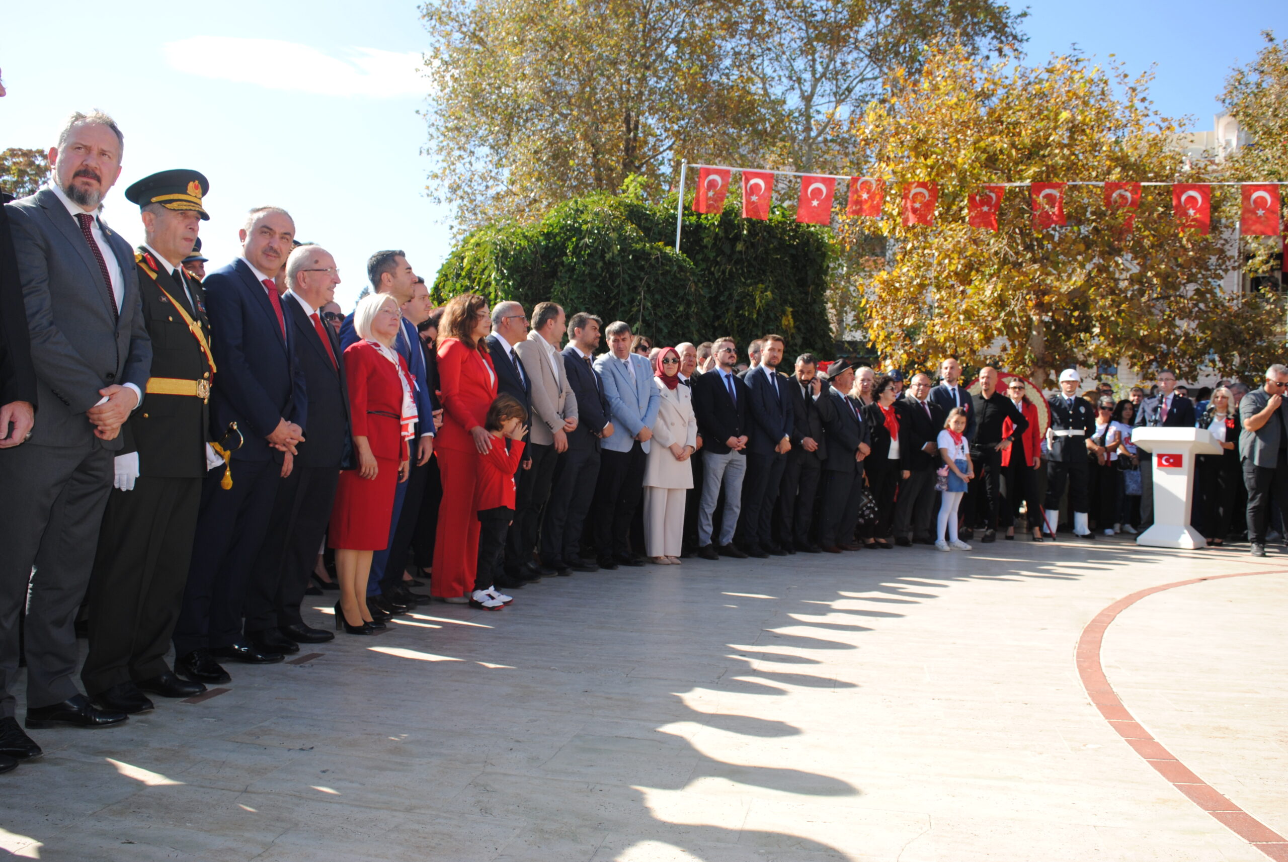 Tekirdağ”da 29 Ekim Töreni Çelenk Sunma İle Başladı