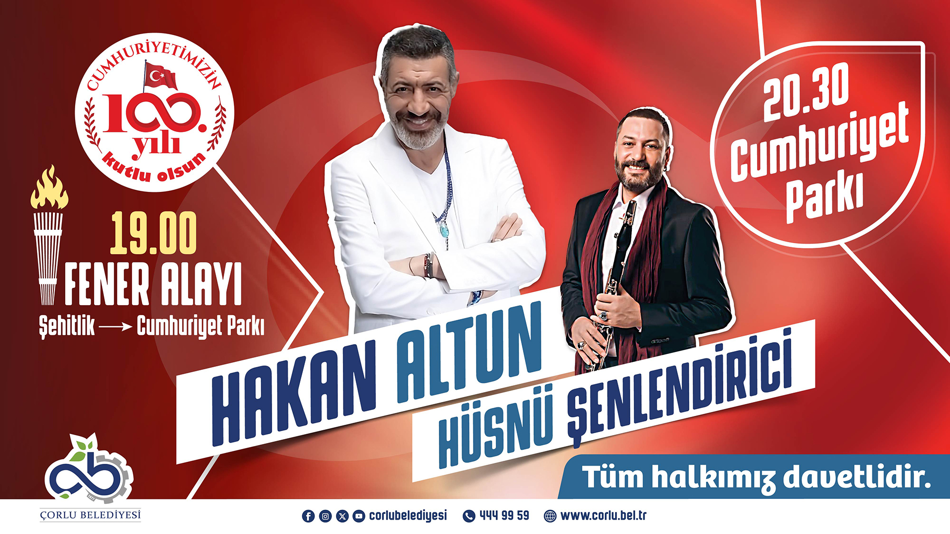 Cumhuriyetimizin 100. Yılını Coşkuyla Kutluyoruz