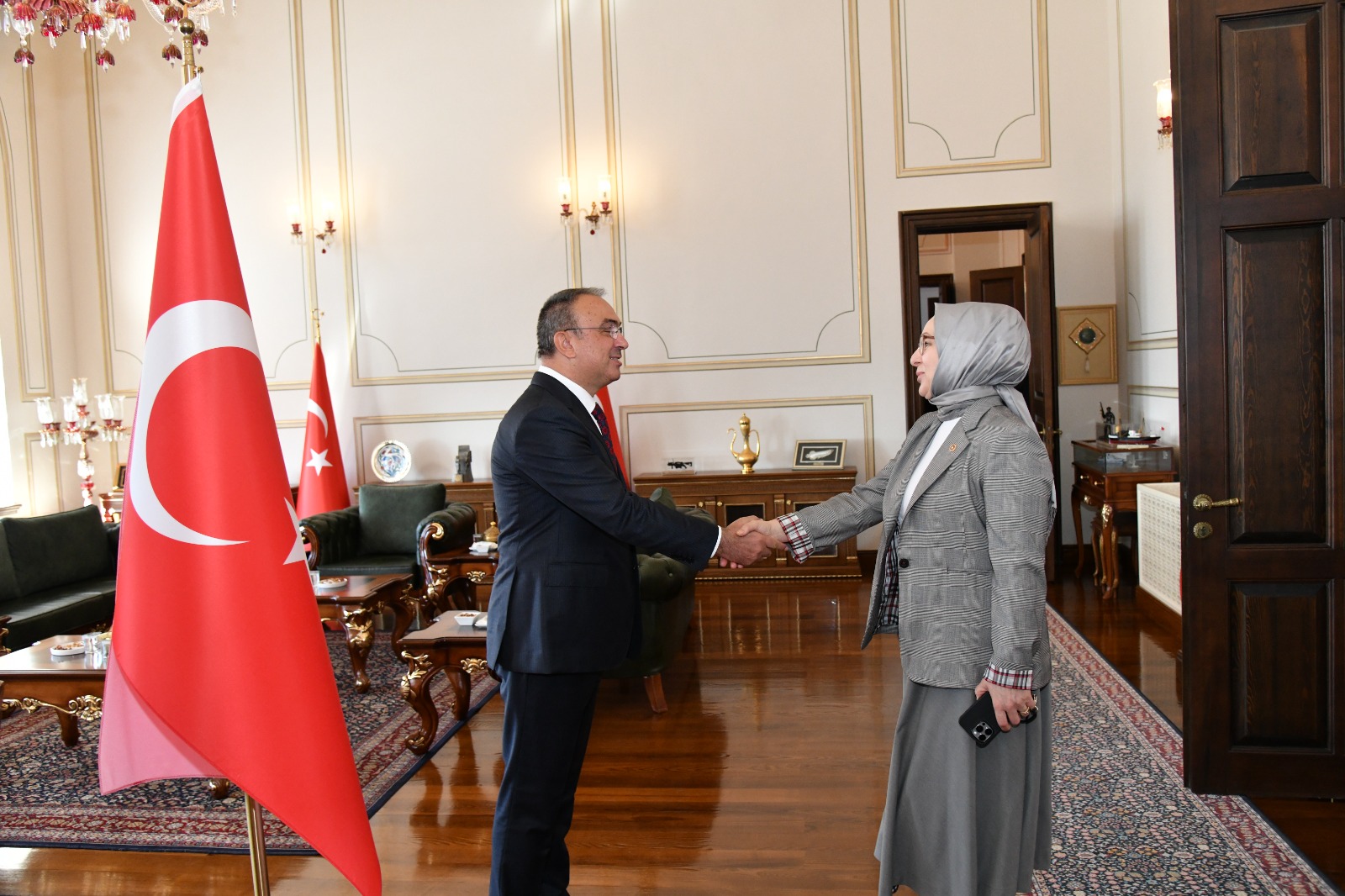 30 Ağustos Zafer Bayramı Tebrikat Töreni Gerçekleştirildi