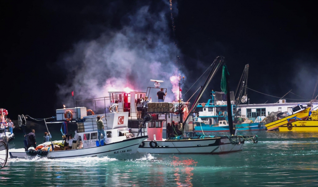 TEKİRDAĞLI BALIKÇILAR ‘VİRA BİSMİLLAH’ DEDİ