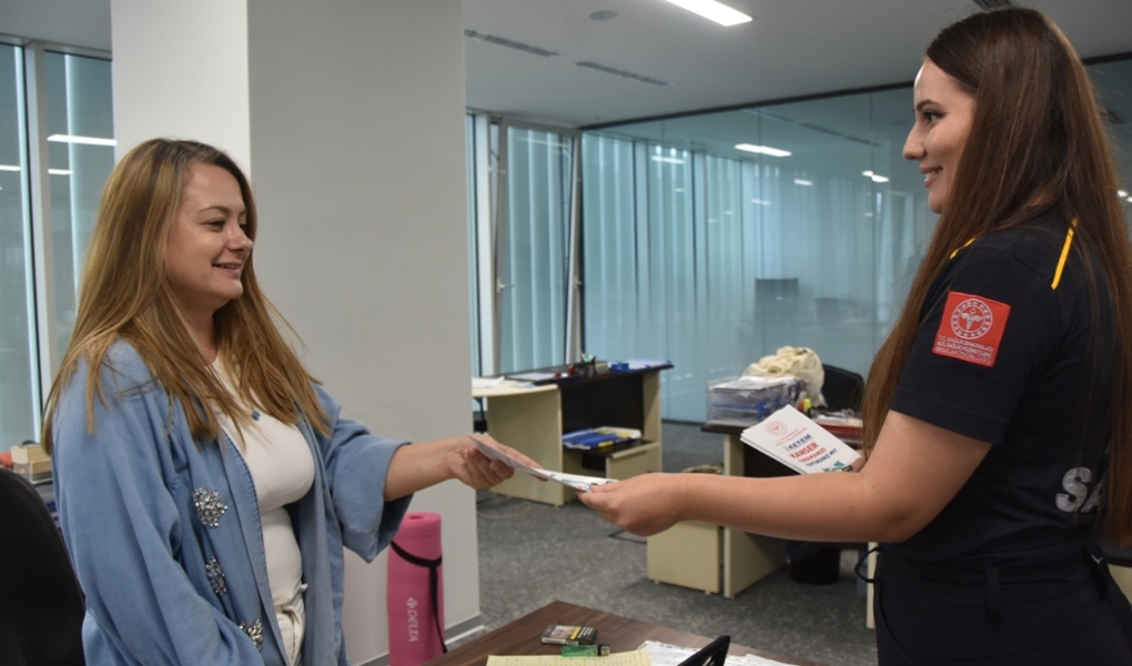 BÜYÜKŞEHİR’DEN KANSERDE ERKEN TANI FARKINDALIĞI