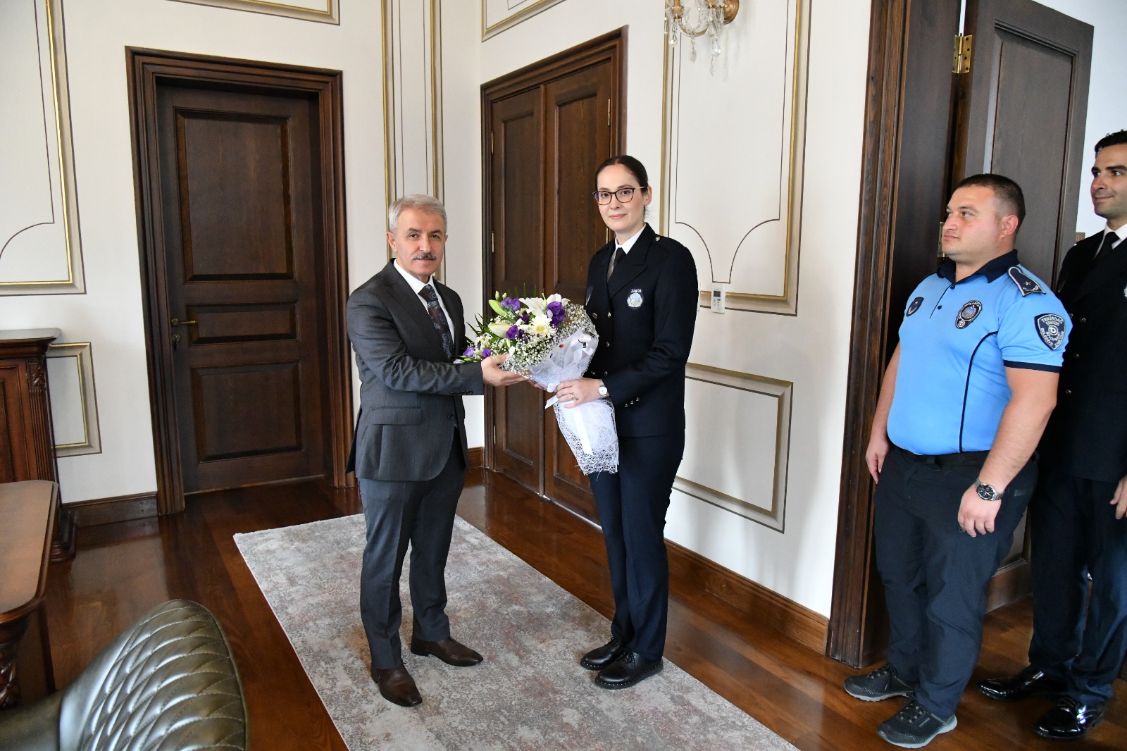 Zabıta Teşkilatından Vali Vekili Peker’e Ziyaret