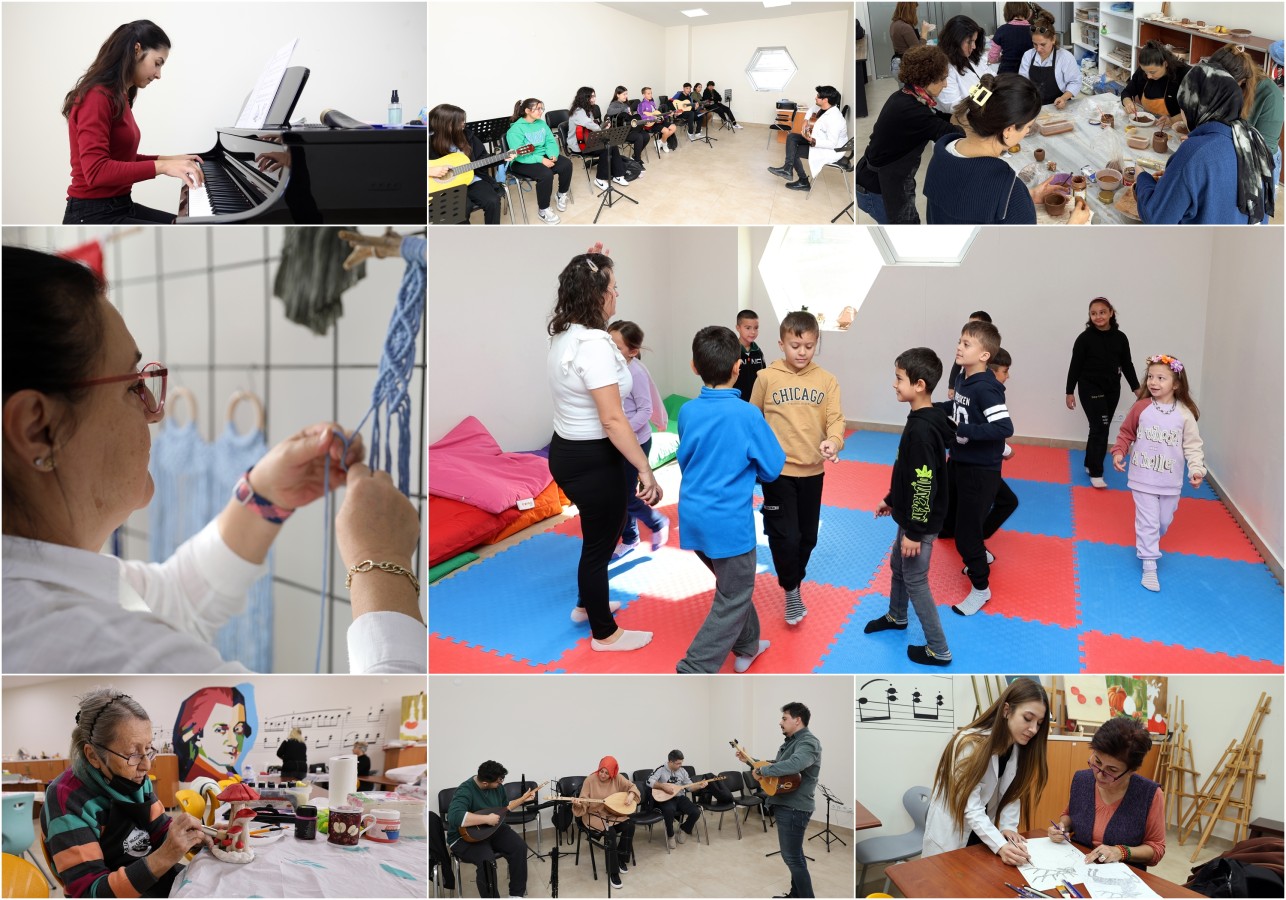 KÜLTÜR SANAT KURSLARIMIZ DEVAM EDİYOR