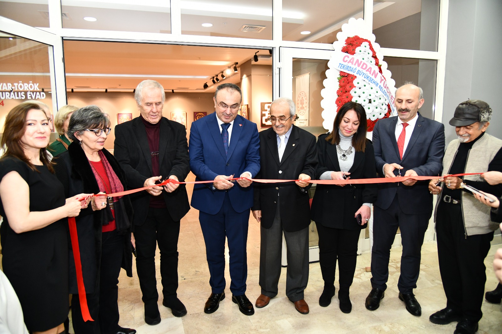 Vali Soytürk Resim Sergisinin Açılışı Gerçekleştirdi