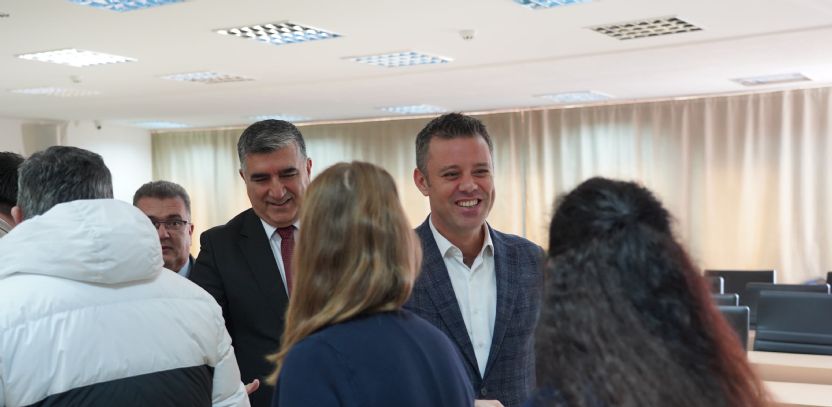 Başkan Sarıkurt, Personelin Yeni Yılını Kutladı