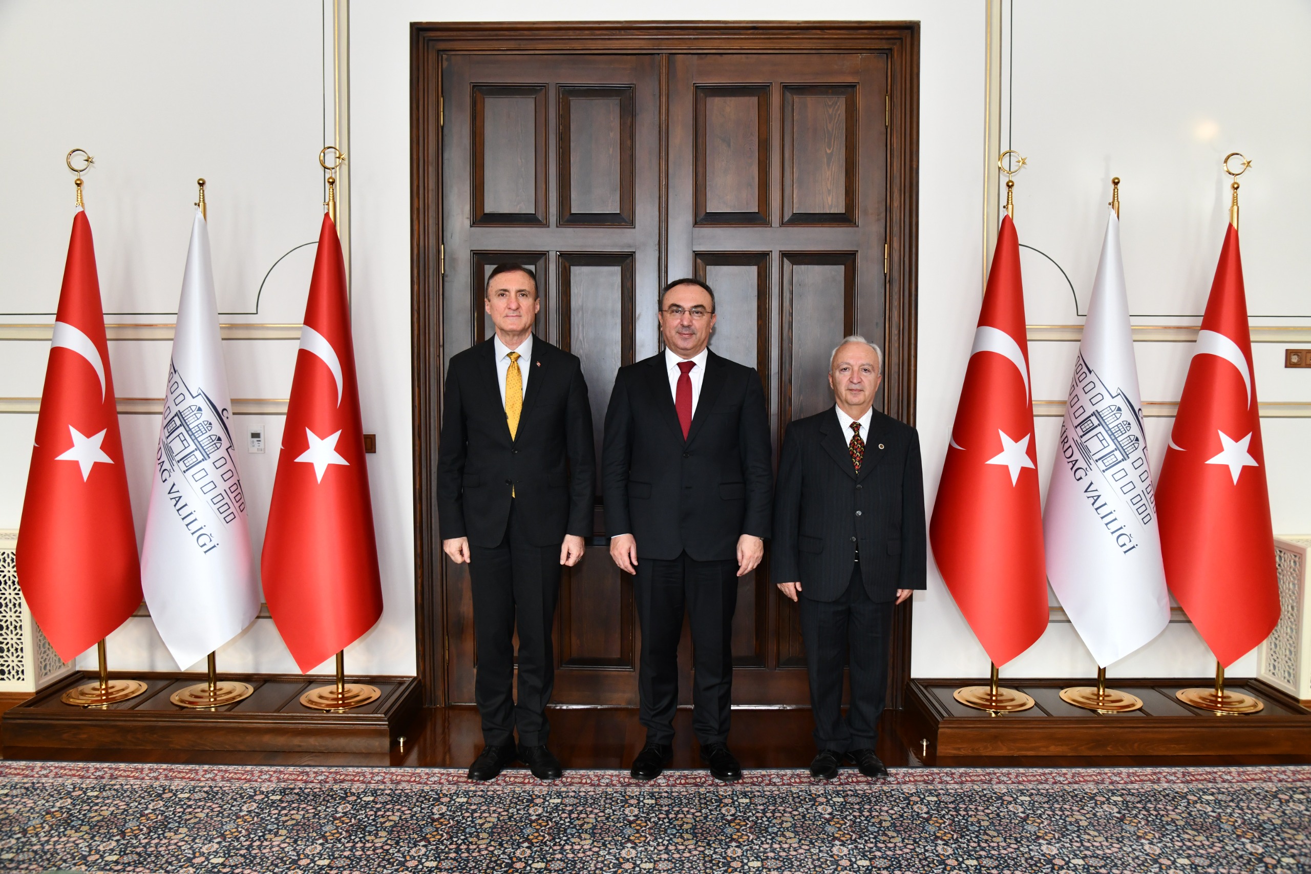 TSK Güçlendirme Vakfı Genel Müdür Yardımcısı Sipahioğlu Vali Soytürk’ü Ziyaret Etti