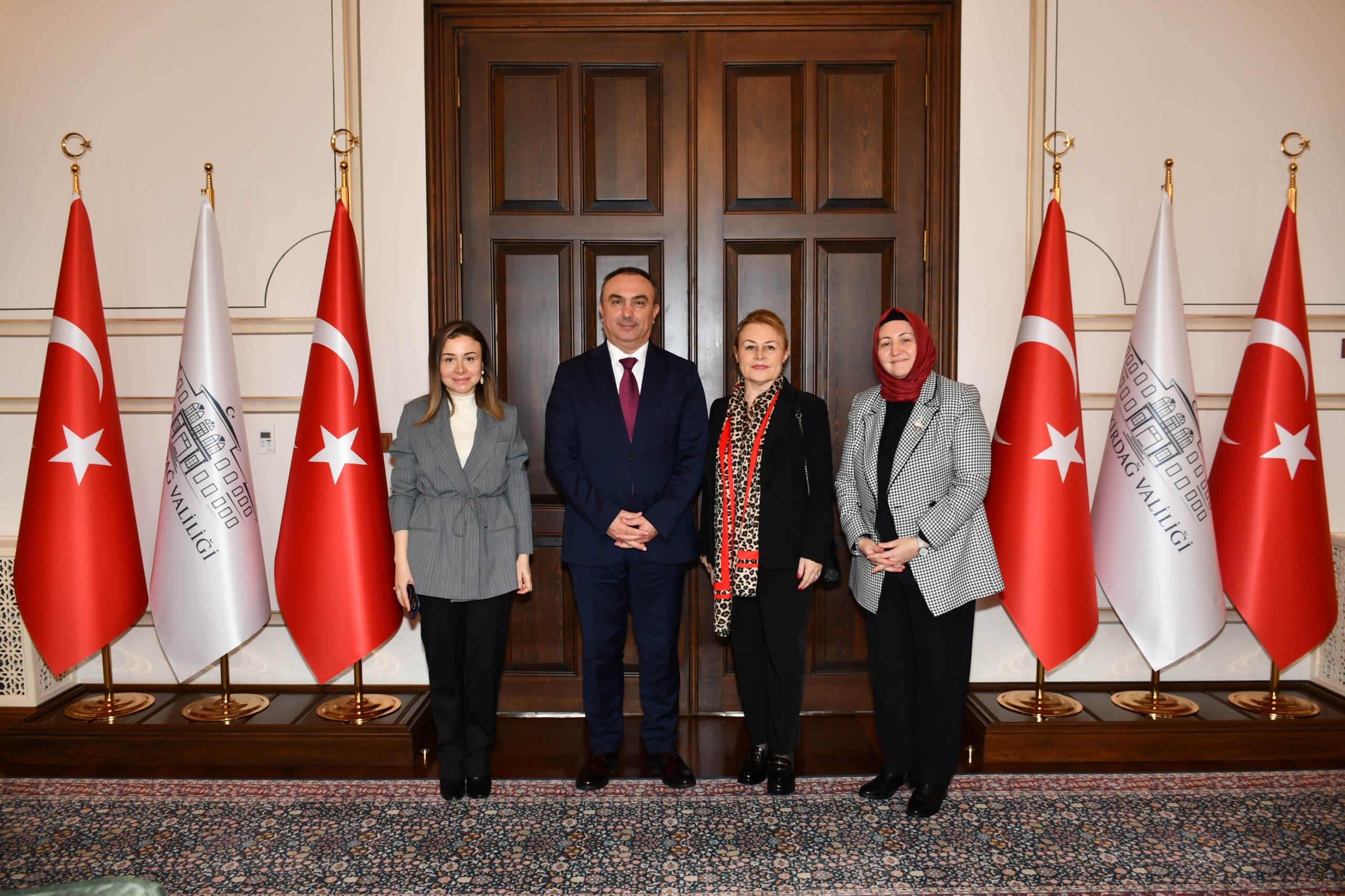 İş İnsanı Demet Sabancı Çetindoğan Vali Soytürk’ü Ziyaret Etti