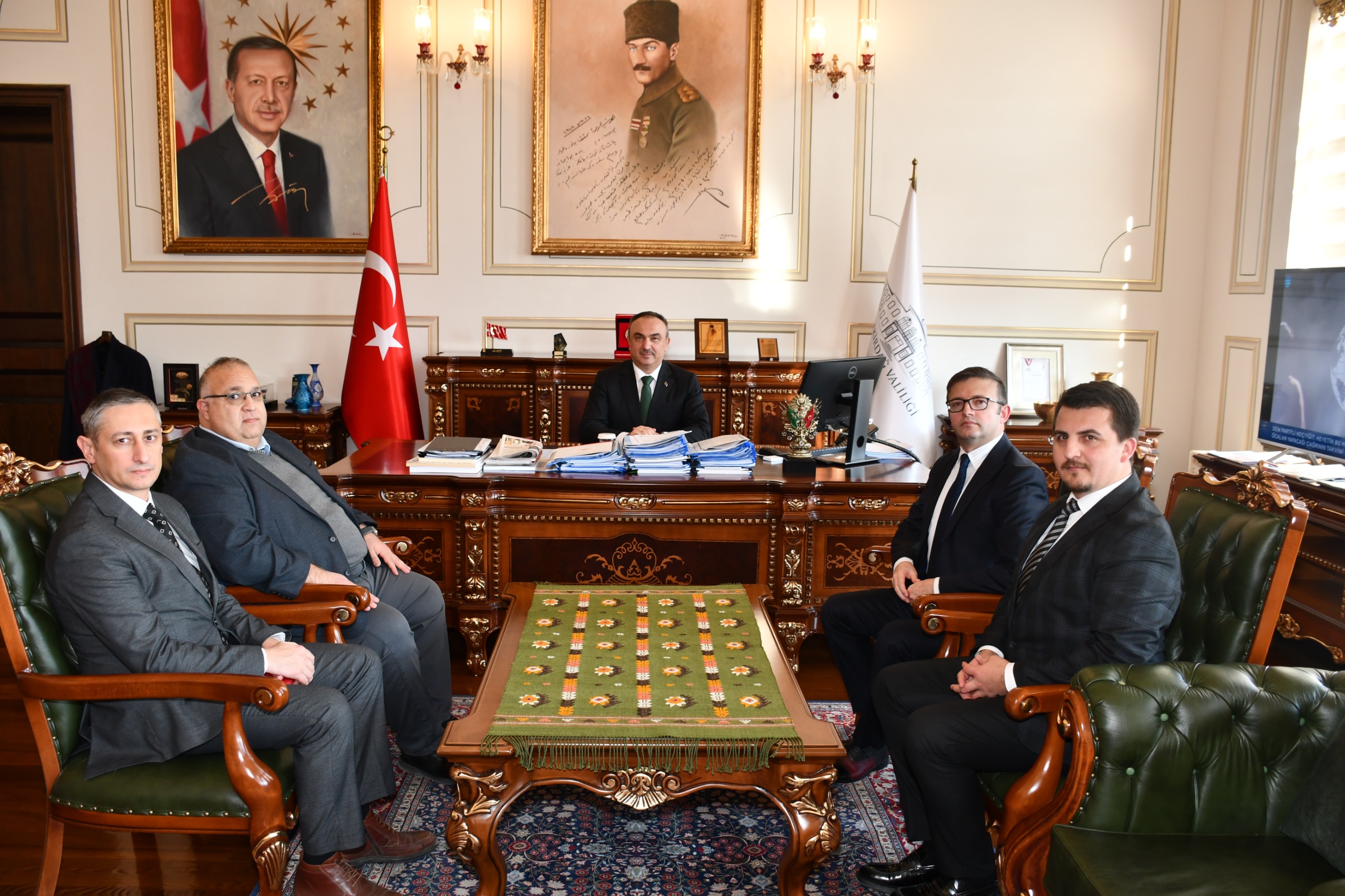 TREDAŞ Yeni Genel Müdürü Ergin Vali Soytürk’ü Ziyaret Etti