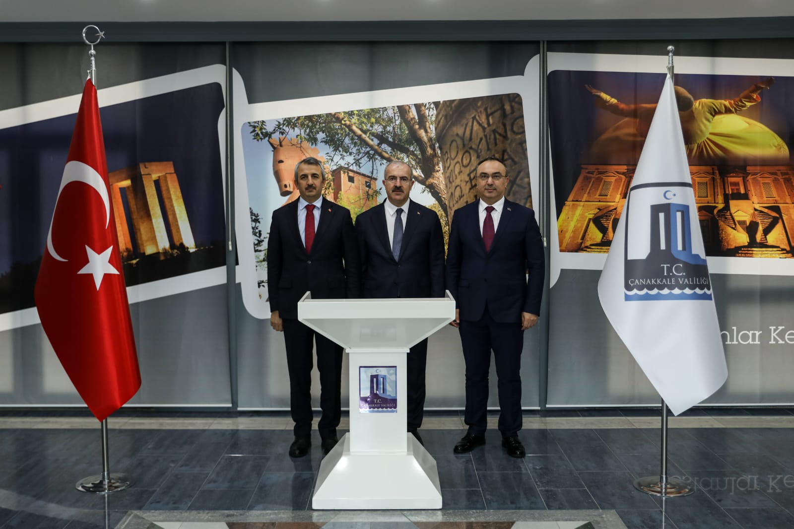 Vali Soytürk Çanakkale Valisi Ömer Toraman’ı Ziyaret Etti