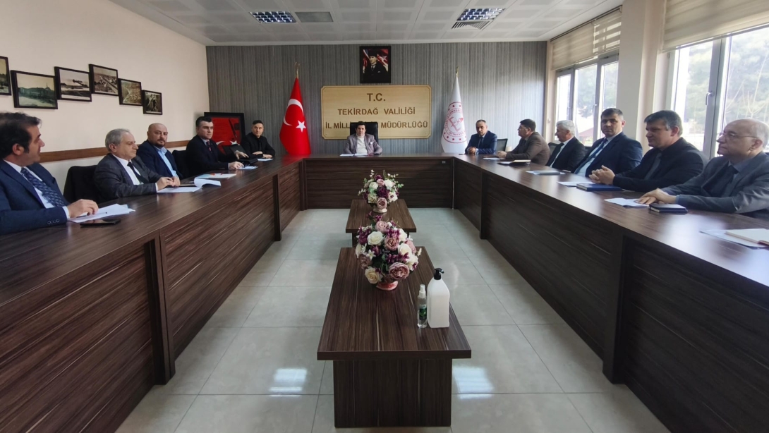 “Vakti Kuşanmak” Projesi Kapsamında Bilgilendirme ve Koordinasyon Toplantısı Yapıldı