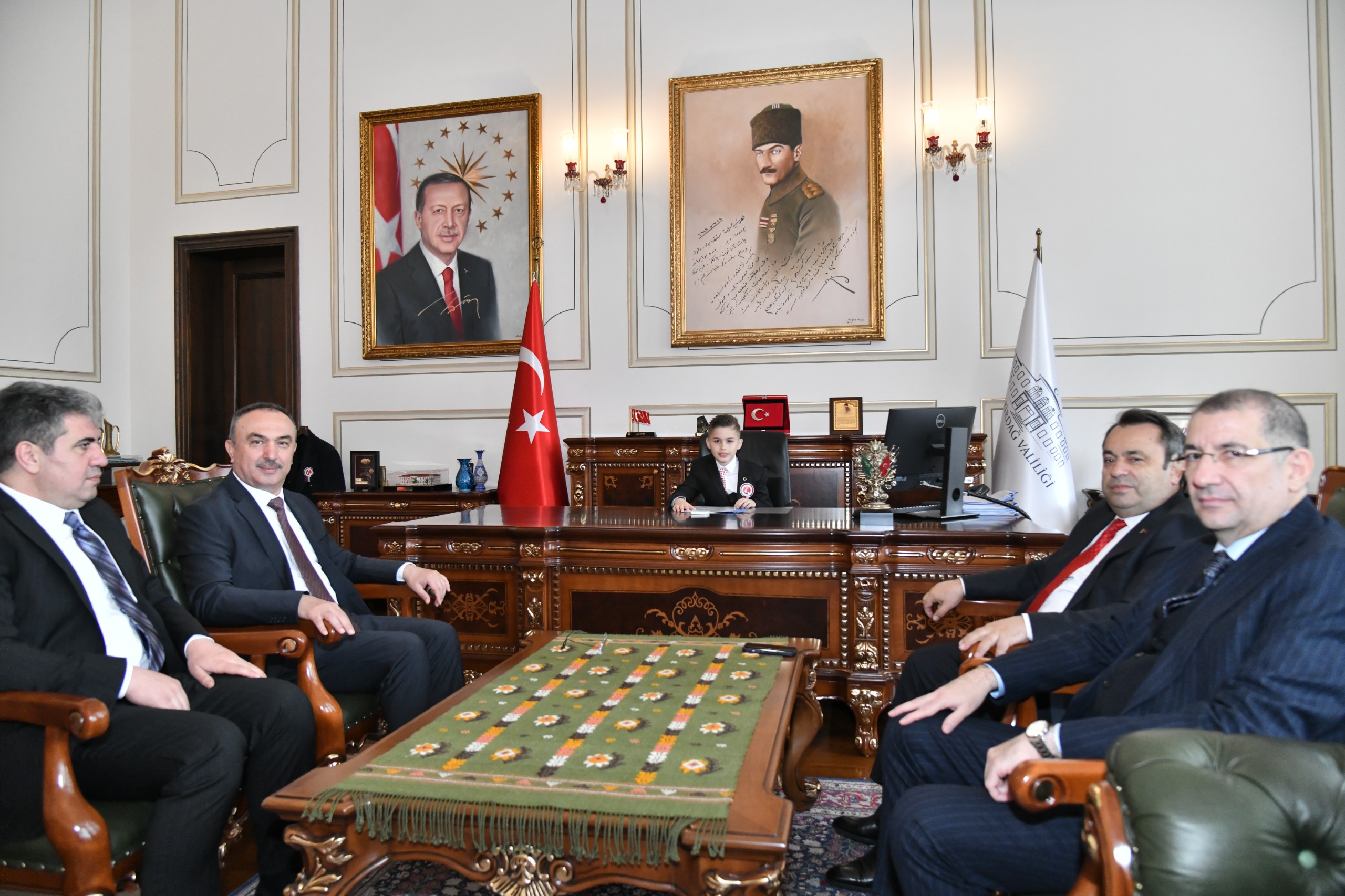 23 Nisan Ulusal Egemenlik ve Çocuk Bayramı’nda Alparslan Doluca Temsili Vali Oldu