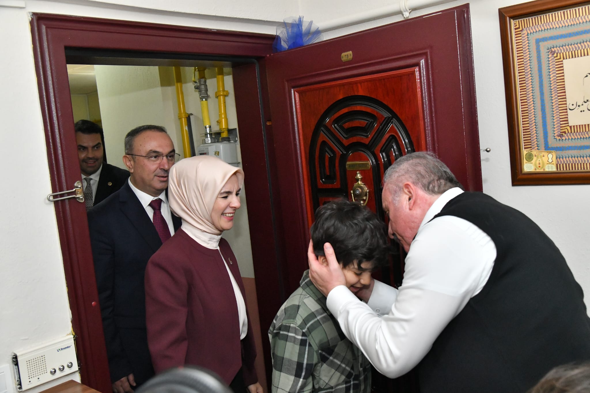 Bakan Göktaş ve Vali Soytürk TBMM Eski Başkanı Şentop’u Ziyaret Etti