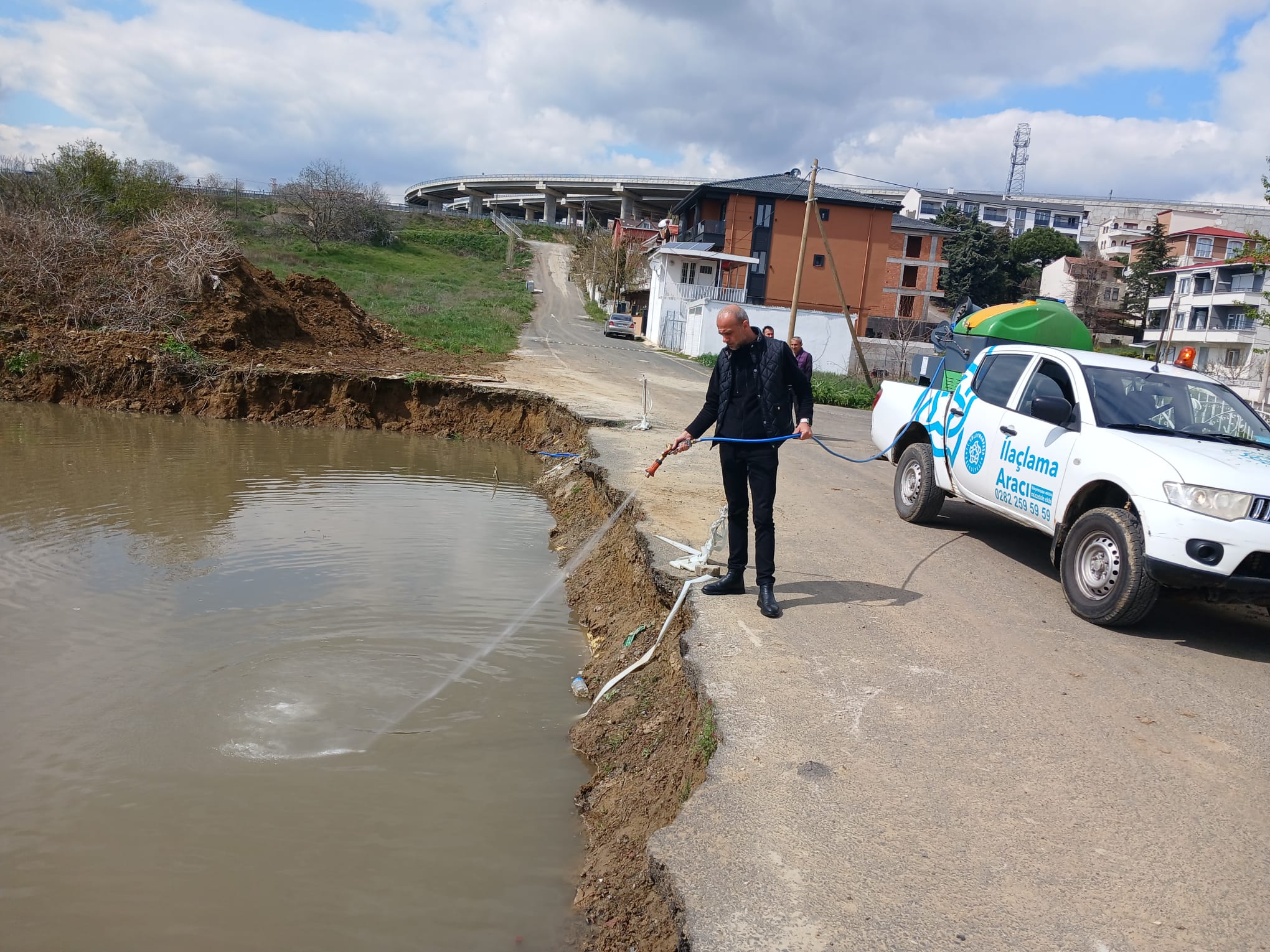 Süleymanpaşa Belediyesi Larva ve Uçkun Mücadelesini Sürdürüyor