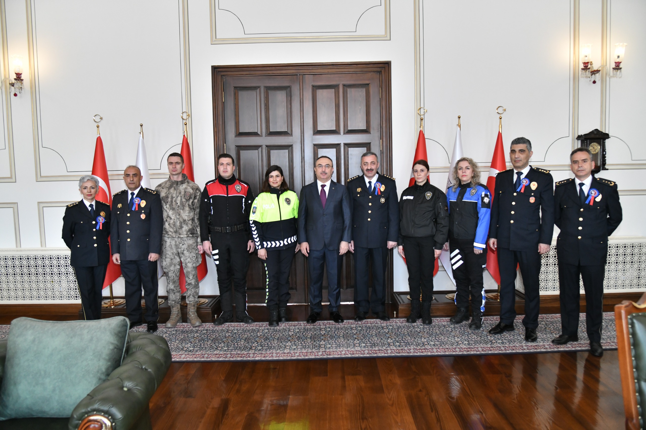 Tekirdağ İl Emniyet Müdürlüğünden Vali Soytürk’e Ziyaret