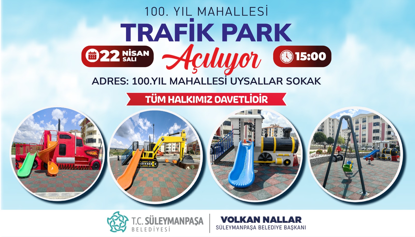 Trafik Park 100. Yıl Mahallesi’nde Açılıyor