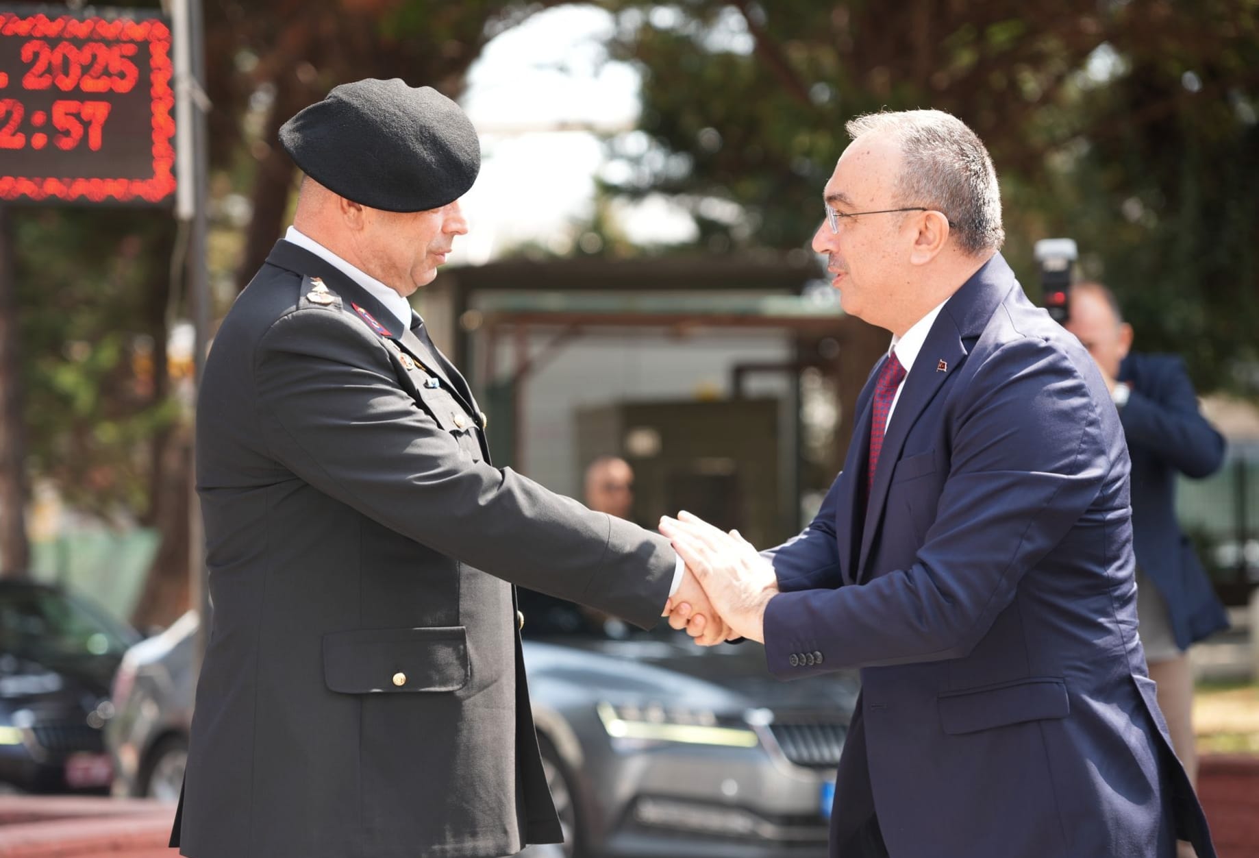Vali Soytürk İl Jandarma Komutanlığı Personeli ile Bayramlaştı