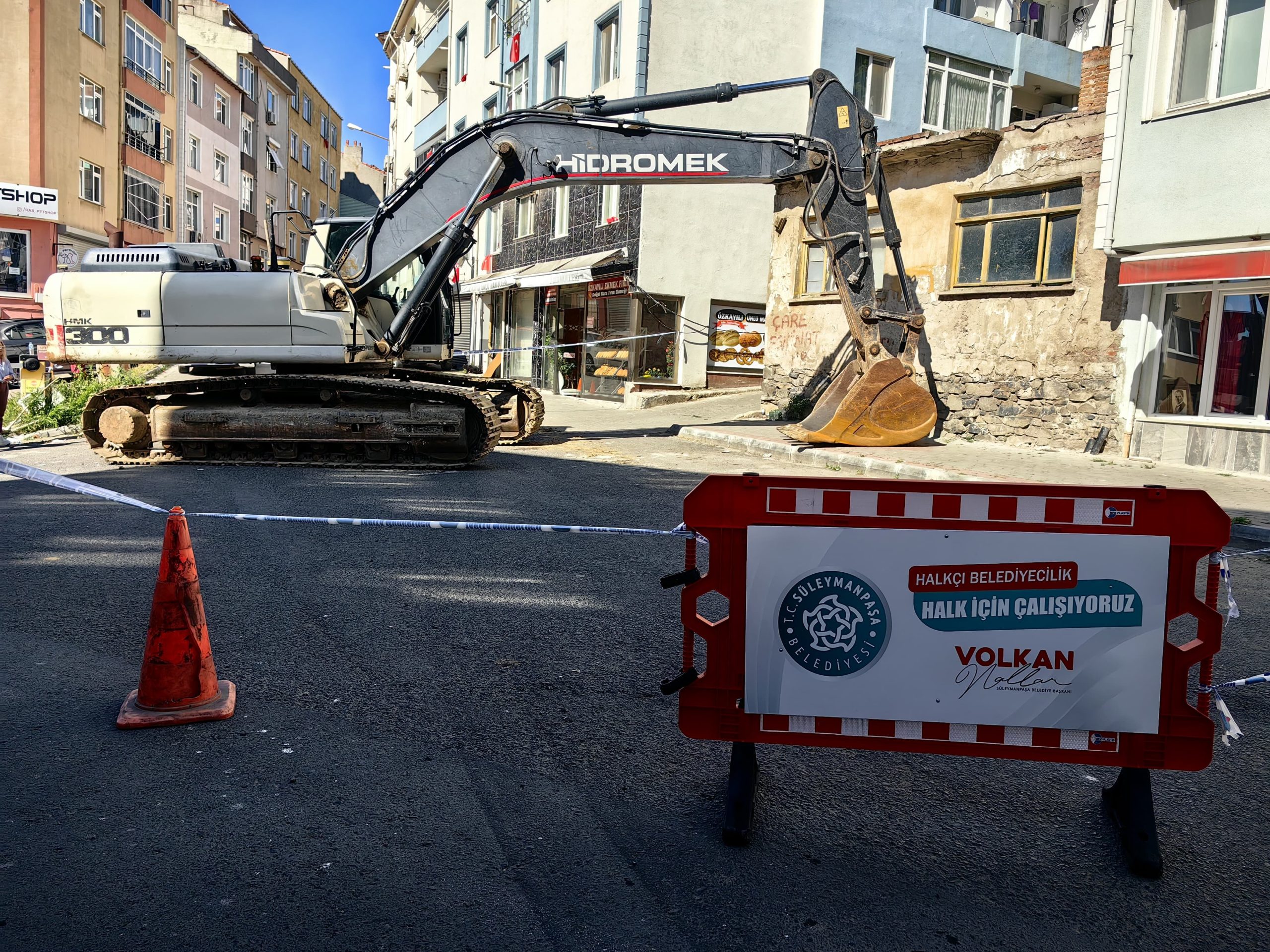 Vatandaşların Talebi Üzerine Metruk Binalar Yıkıldı