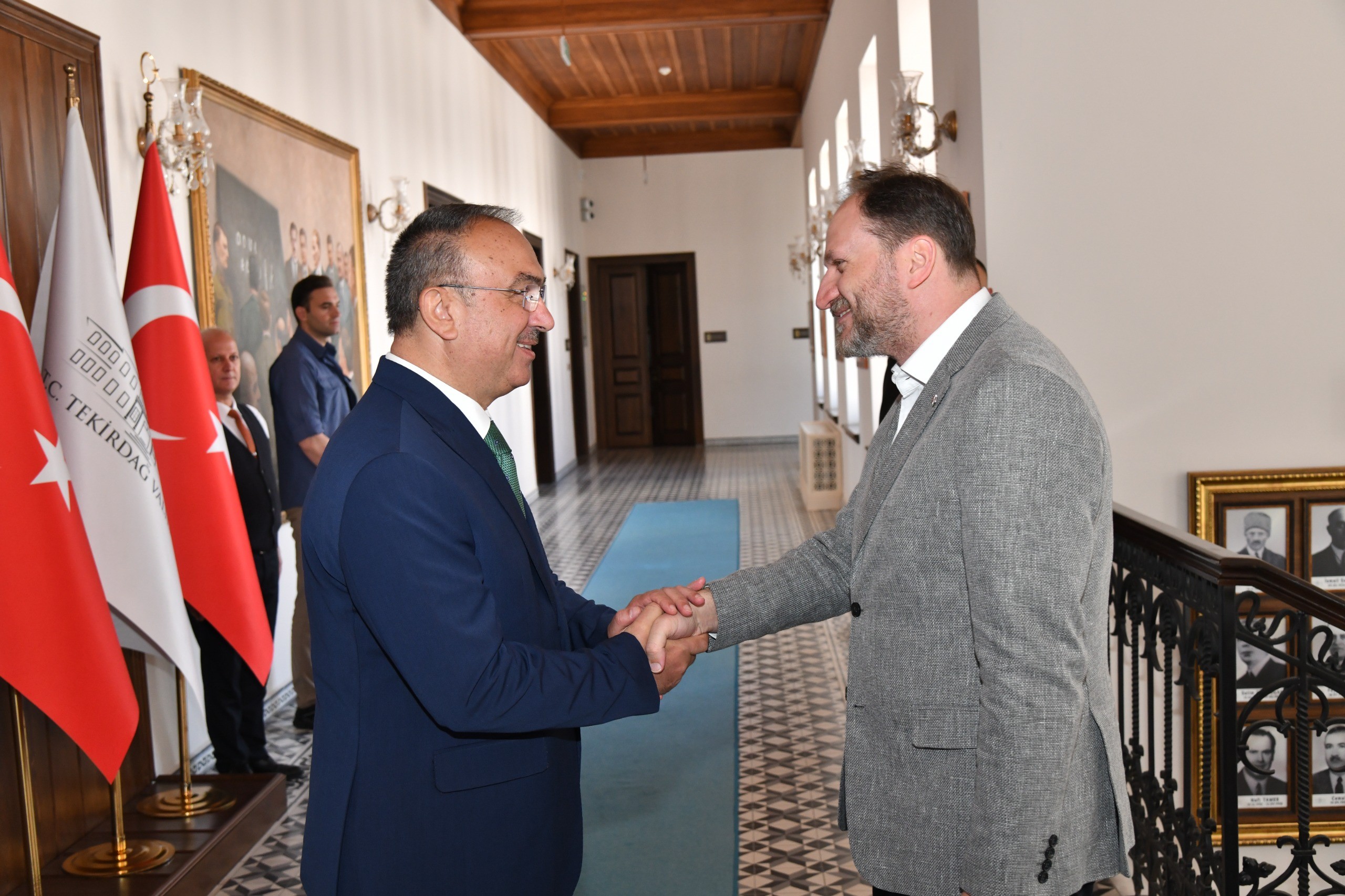 Yeşilay Genel Başkanı Dinç Vali Soytürk’ü Ziyaret Etti