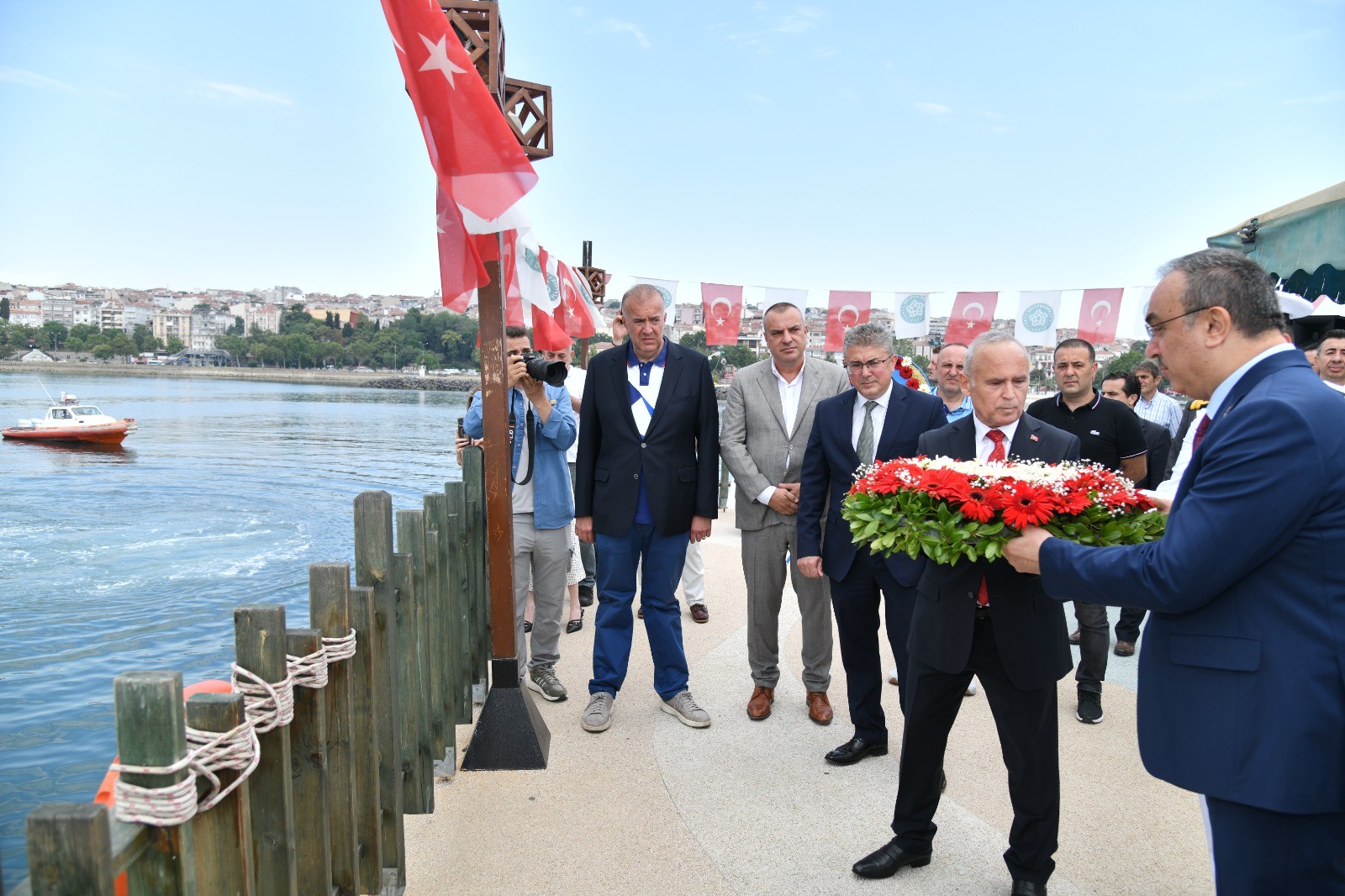 1 Temmuz Denizcilik ve Kabotaj Bayramı Münasebetiyle Tören Düzenlendi