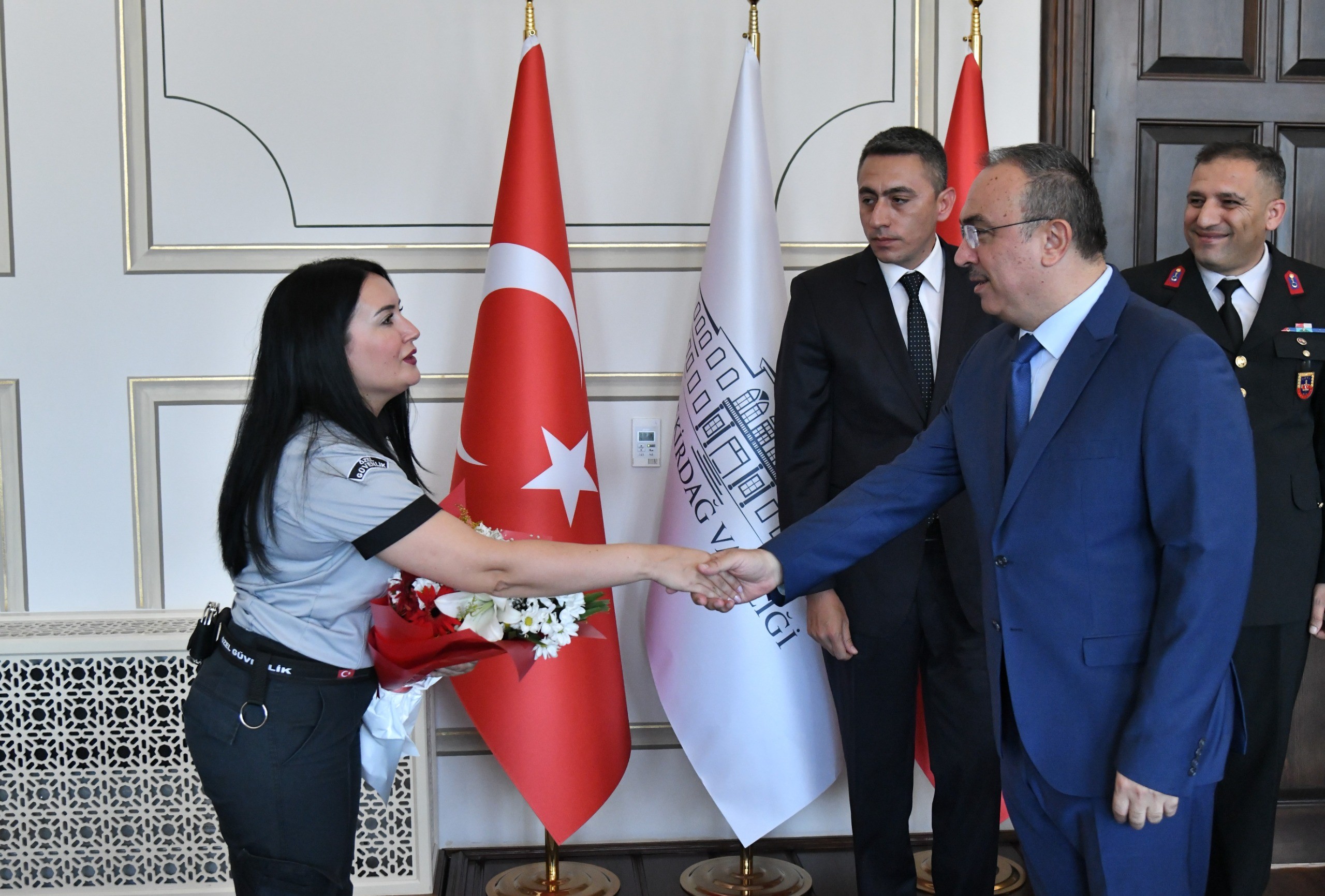 Özel Güvenlik Günü ve Haftası Münasebetiyle Vali Soytürk’e Ziyaret