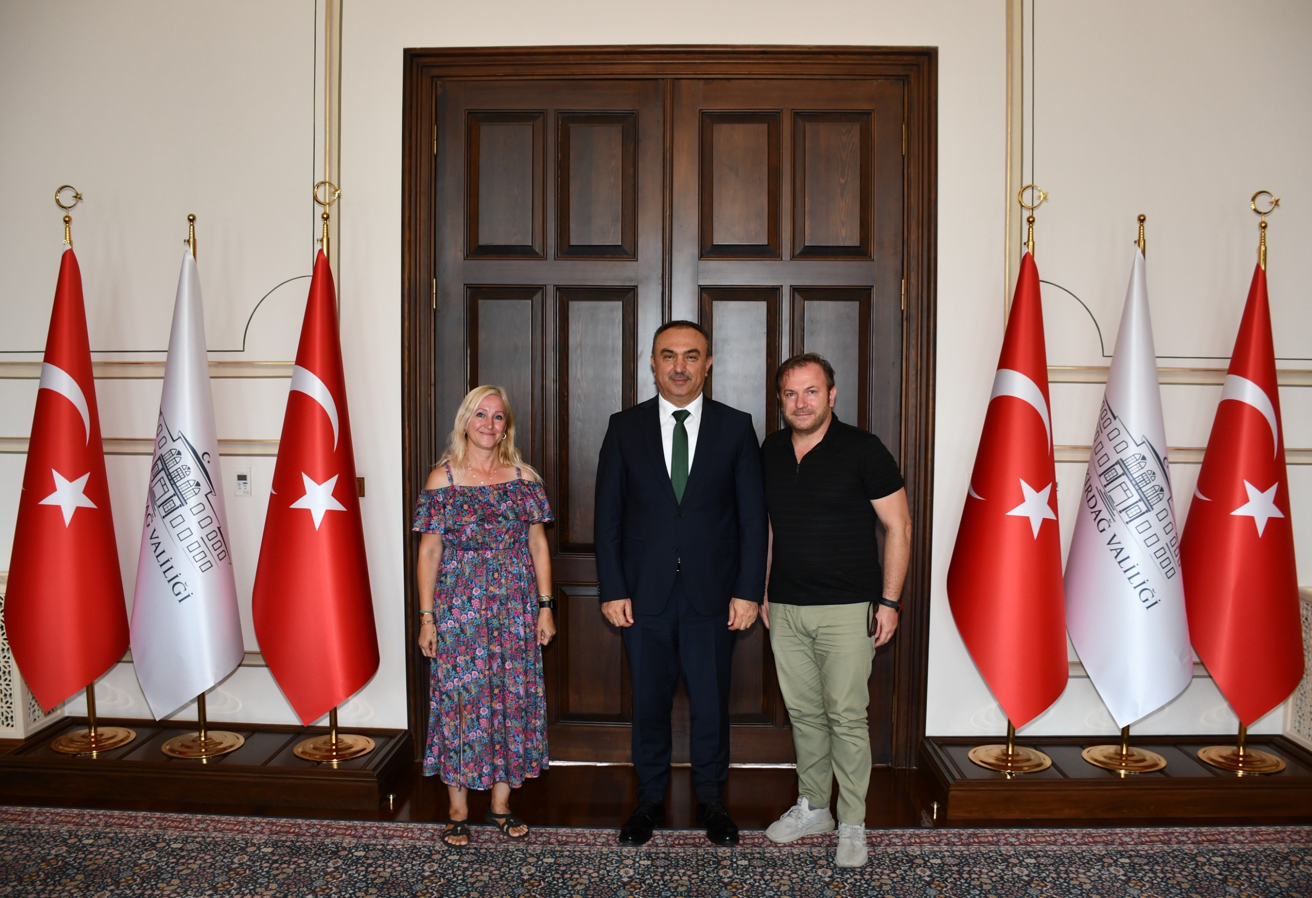 Tekirdağ Söz Gazetesi Vali Soytürk’ü Ziyaret Etti