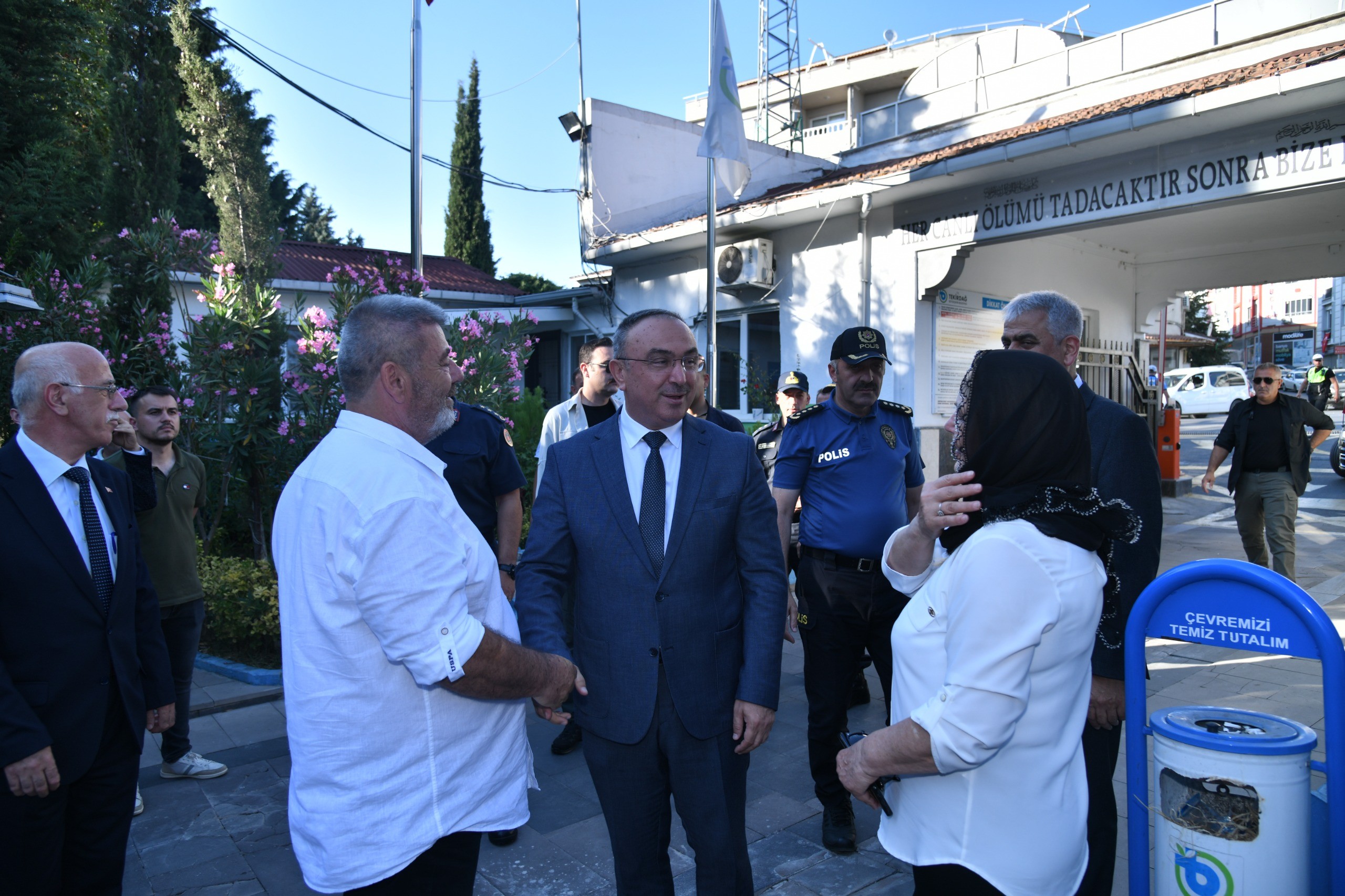 Vali Soytürk Şehidimiz Halil Tuna Akgöz’ün Mevlidine Katıldı