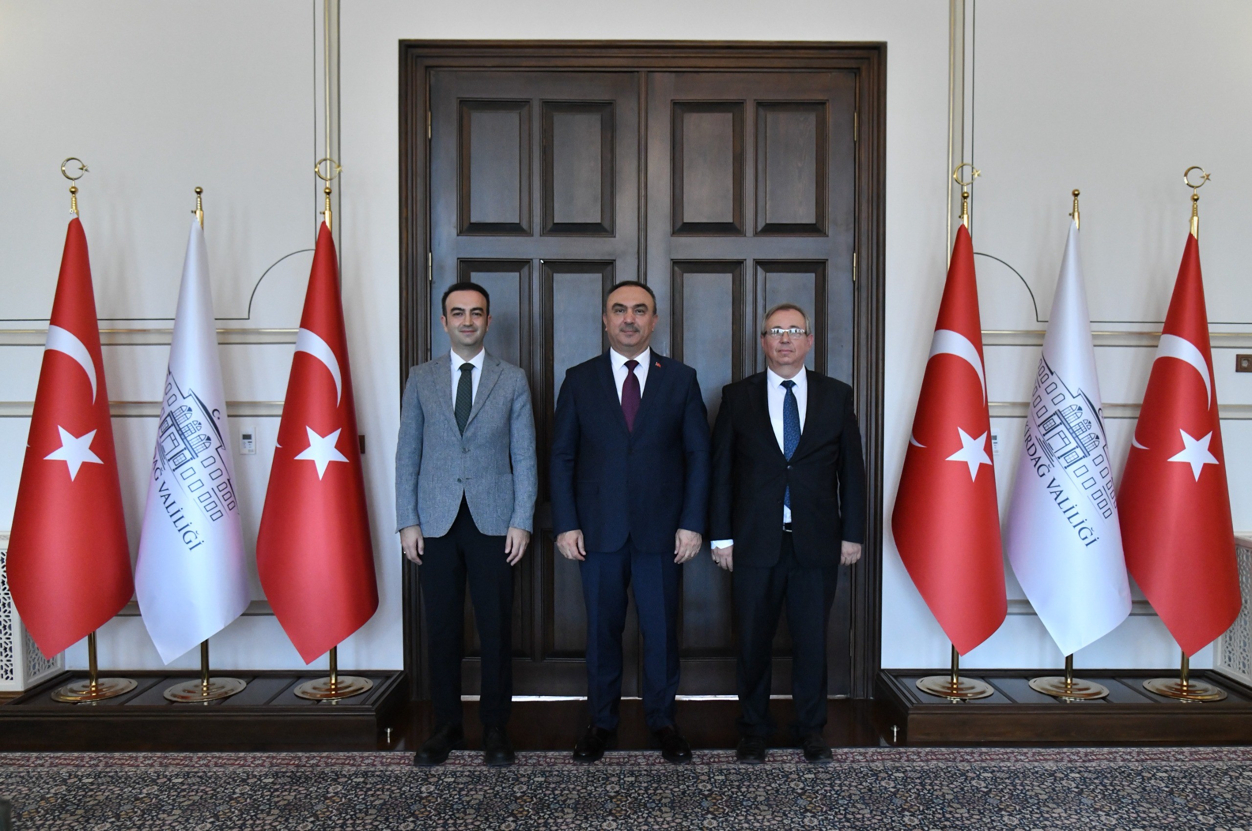 Başhekim Tabakoğlu Vali Soytürk’ü Ziyaret Etti