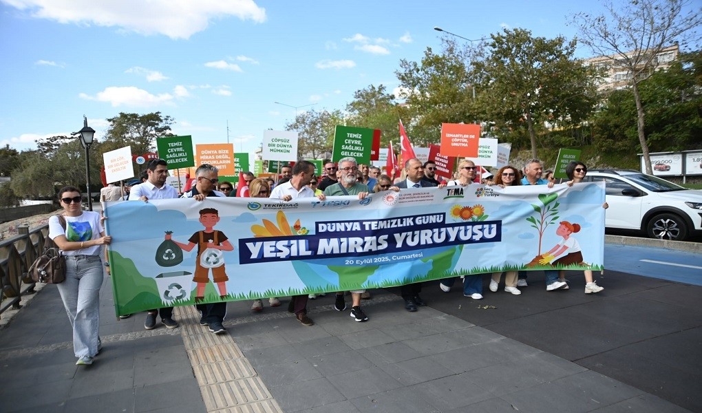 DÜNYA TEMİZLİK GÜNÜ TEKİRDAĞ’DA RENKLİ ETKİNLİKLERLE KUTLANDI