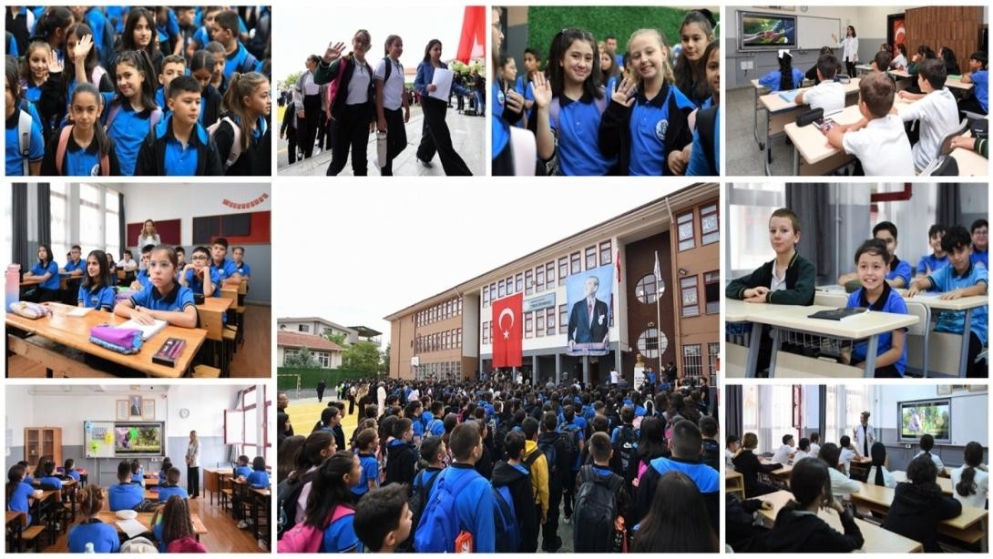 Eğitim Öğretim Yılının İlk Dersi, “Her Çocuk Bir Fidan, İlk Ders Yeşil Vatan” Temasıyla Başladı