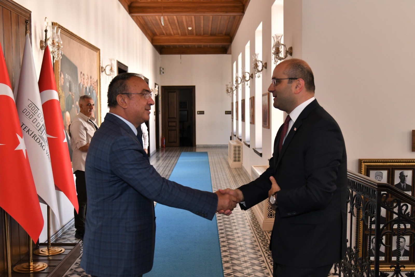 Gürcistan İstanbul Başkonsolosu Jıshkarıa Vali Soytürk’ü Ziyaret Etti