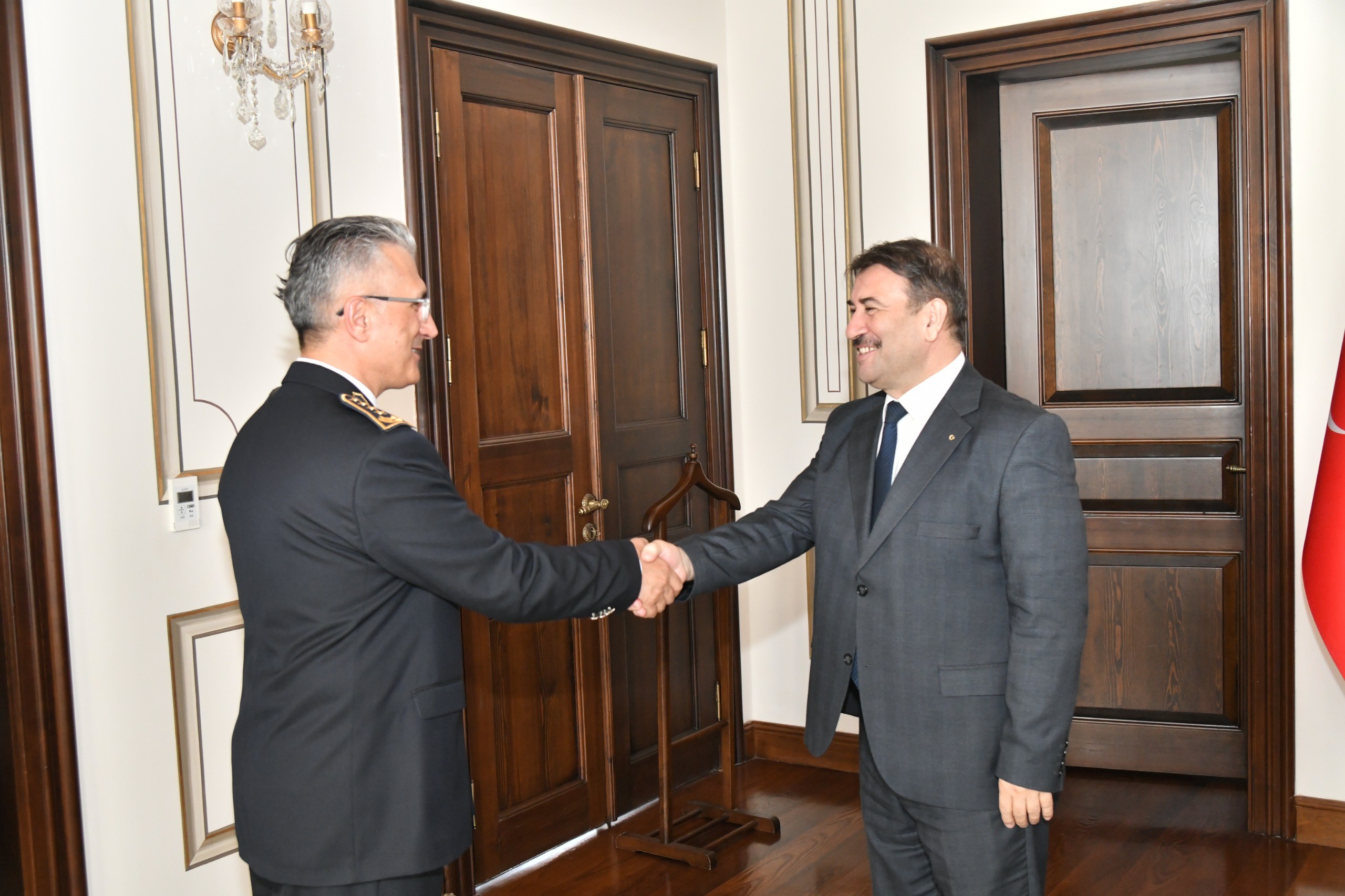 Zabıta Teşkilatından Vali Vekili Çek’e Ziyaret