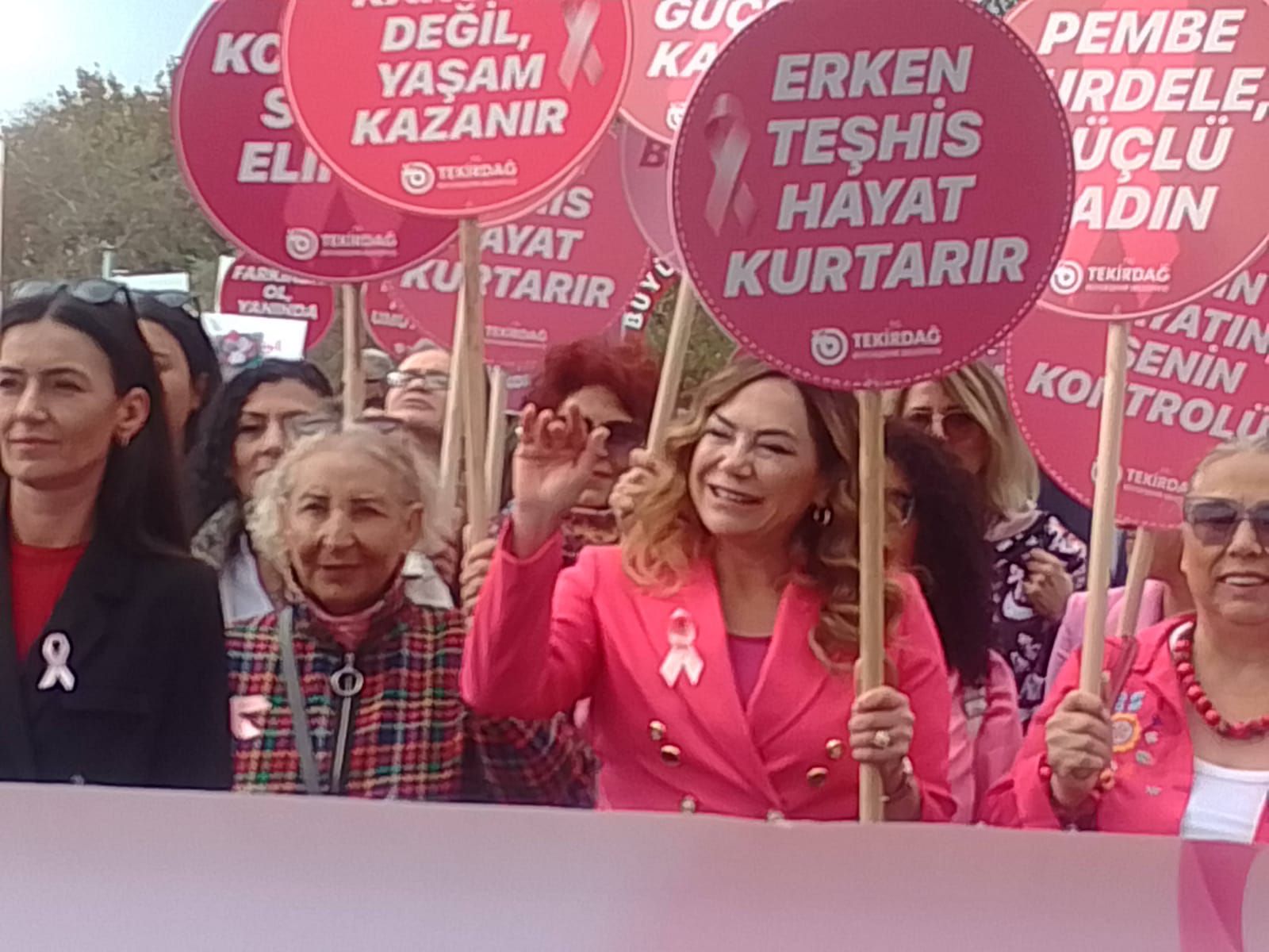Tekirdağ’da Meme Kanseri Farkındalık Etkinliği