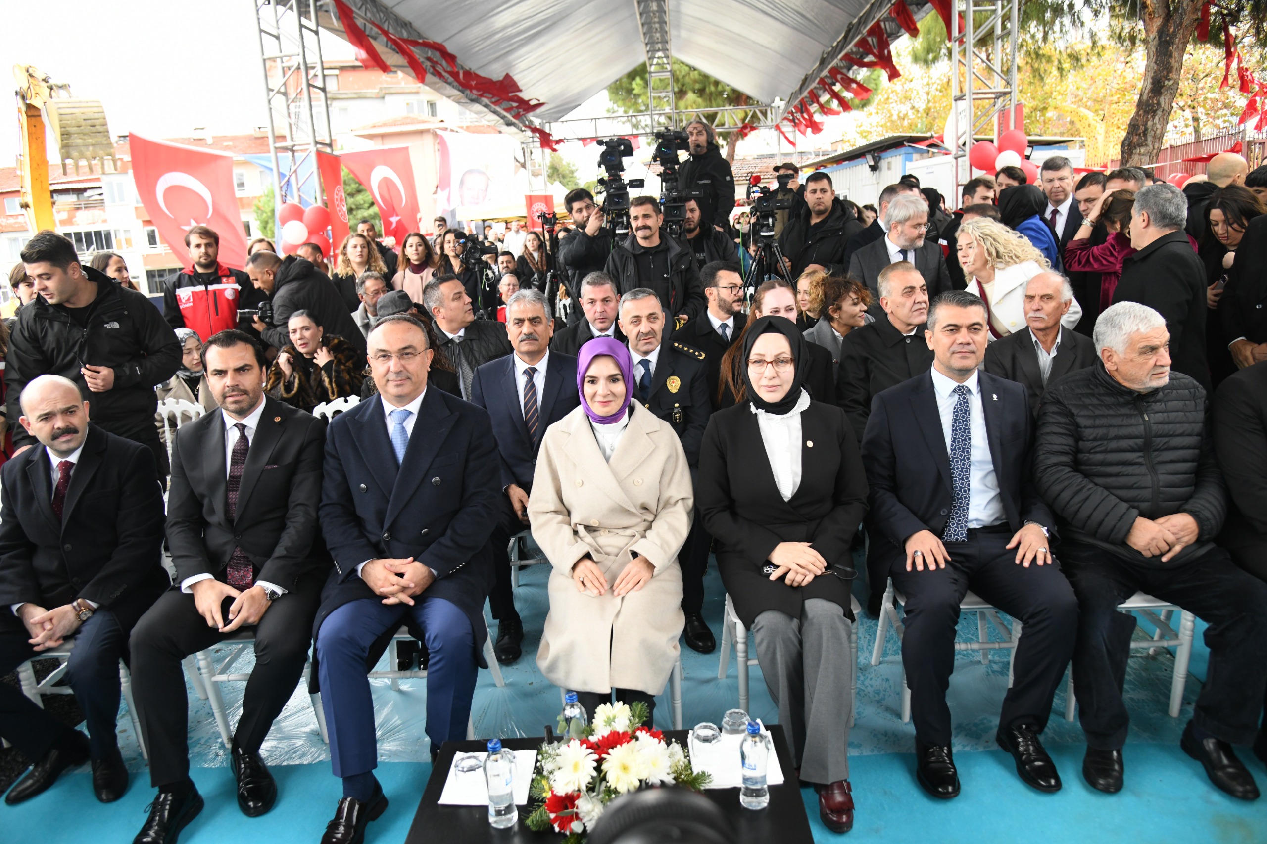 Aile ve Sosyal Hizmetler Müdürlüğü Tesisleri Toplu Temel Atma Töreni Düzenlendi