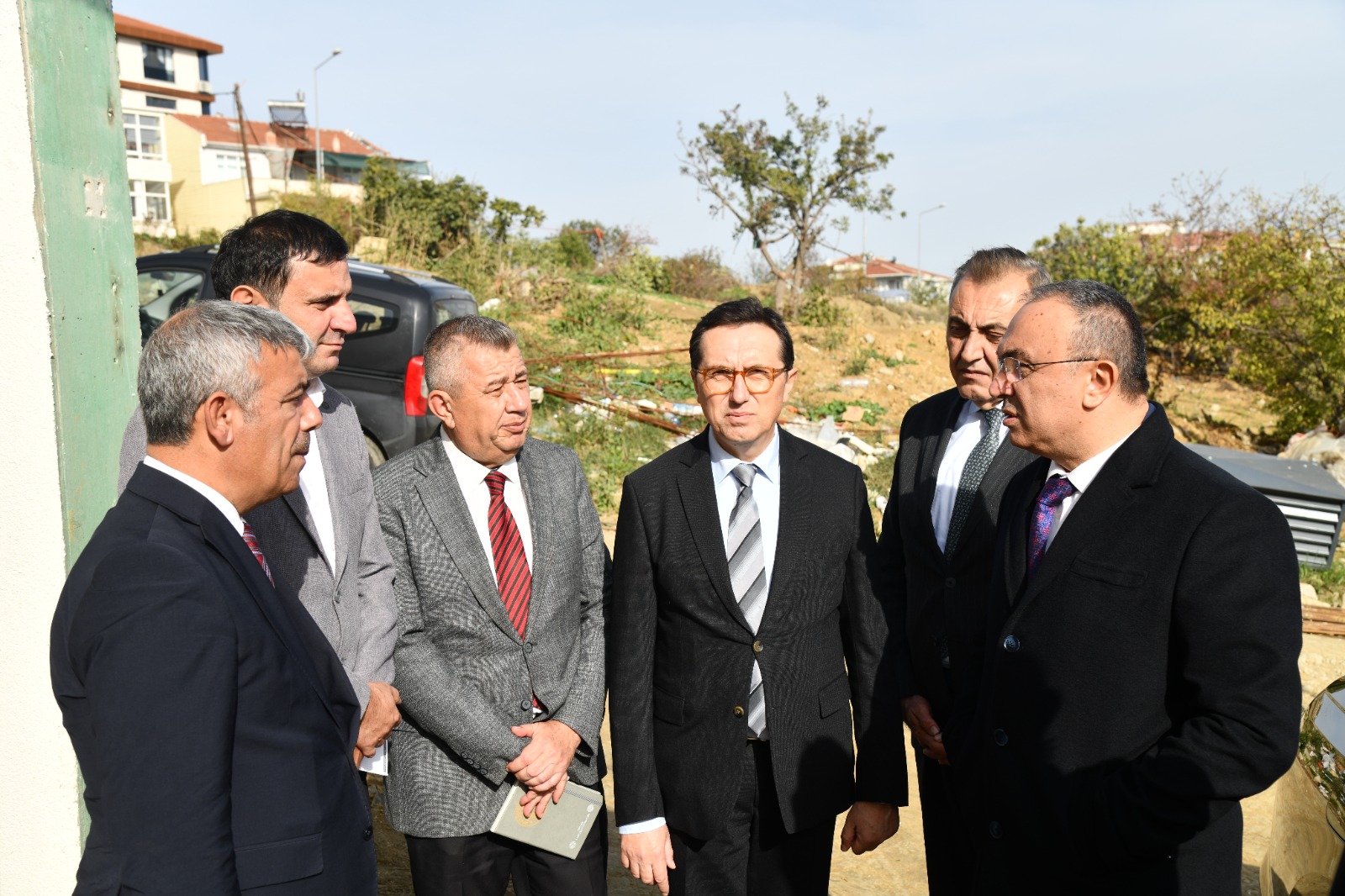 Vali Soytürk Yapım Süreci Devam Eden 57. Alay Anadolu Lisesinde İncelemelerde Bulundu