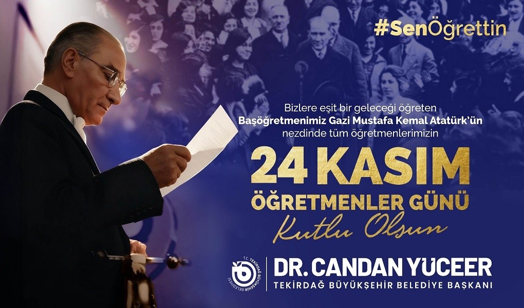 BÜYÜKŞEHRİN EMEKÇİLERİNDEN BAŞÖĞRETMEN ATATÜRK’E VEFA