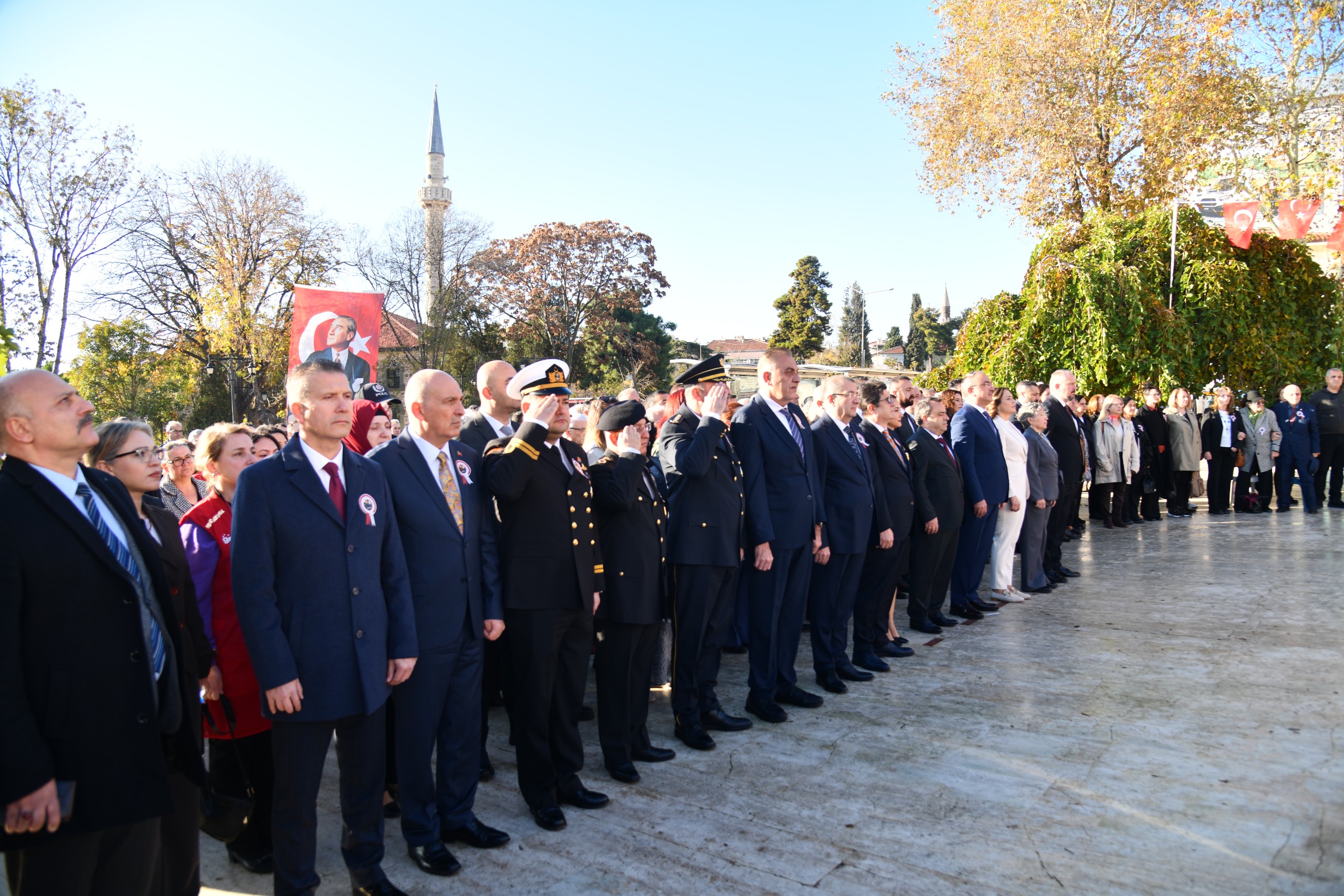 Vali Soytürk Çelenk Sunma Töreni’ne Katıldı