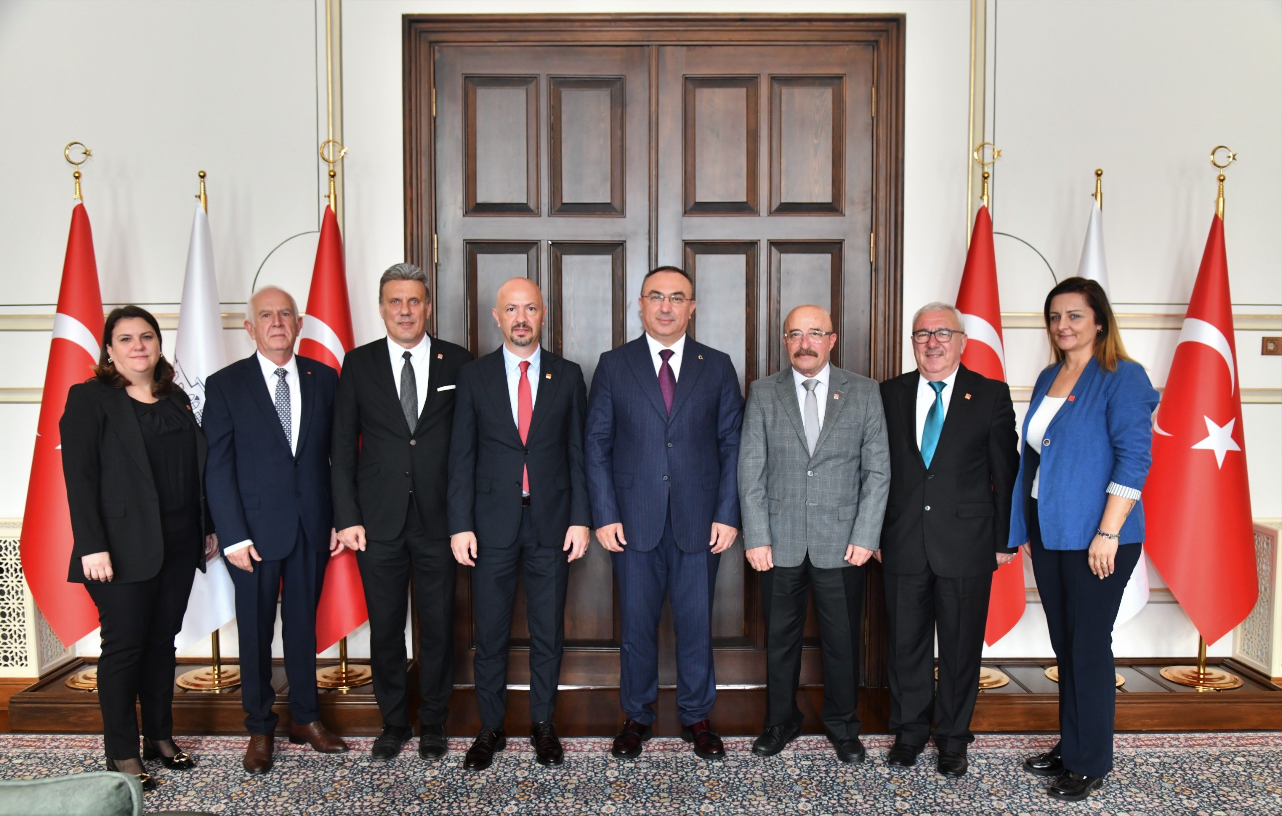 CHP Yeni İl Başkanı Boduç Vali Soytürk’ü Ziyaret Etti