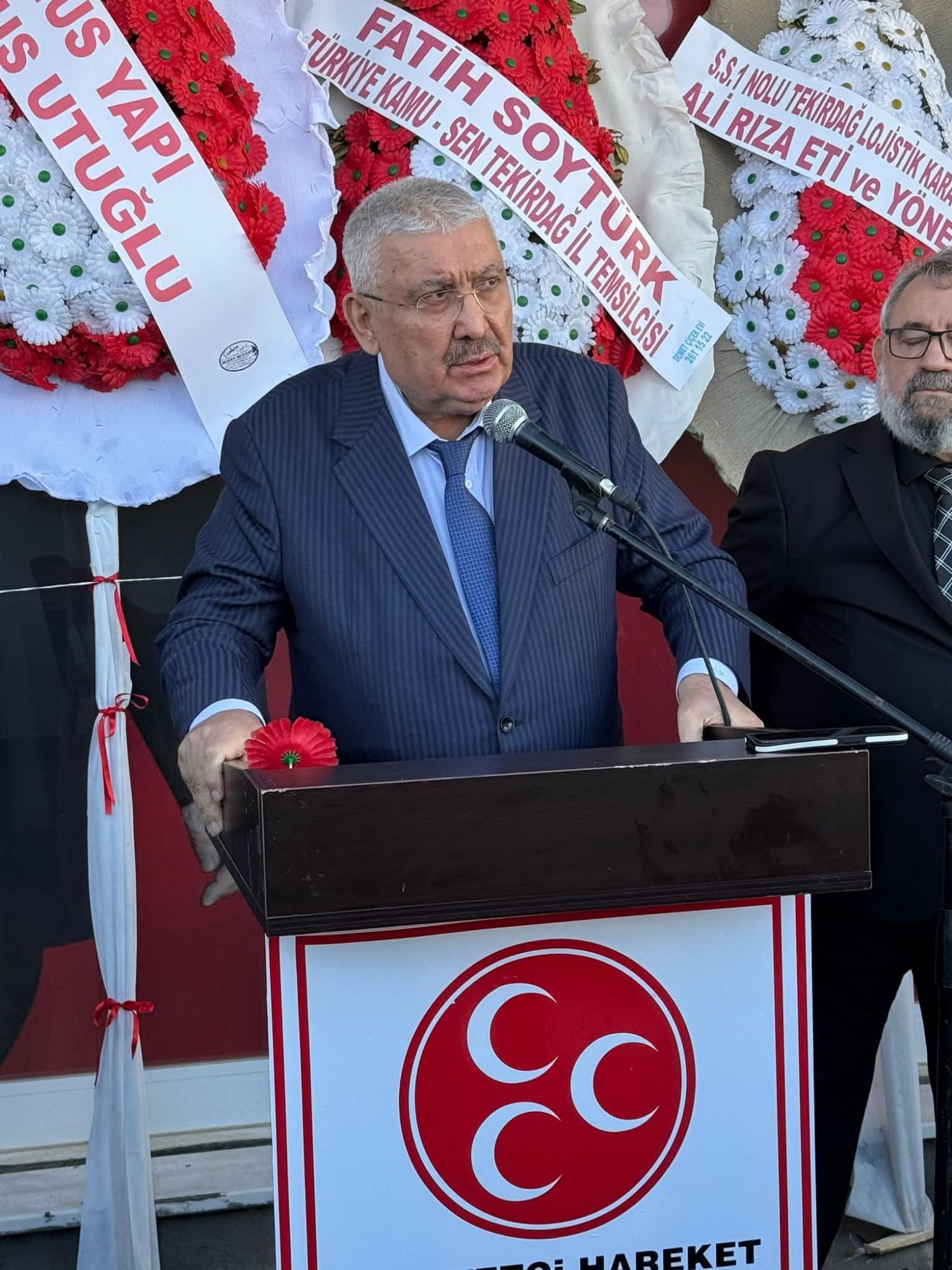 MHP Tekirdağ İl Başkanlığı, Genel Başkan Yardımcısı Semih Yalçın’ın Katılımıyla Açıldı