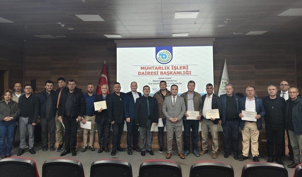 MUHTARLAR AKADEMİSİ’NİN 6. TOPLANTISI SARAY’DA YAPILDI