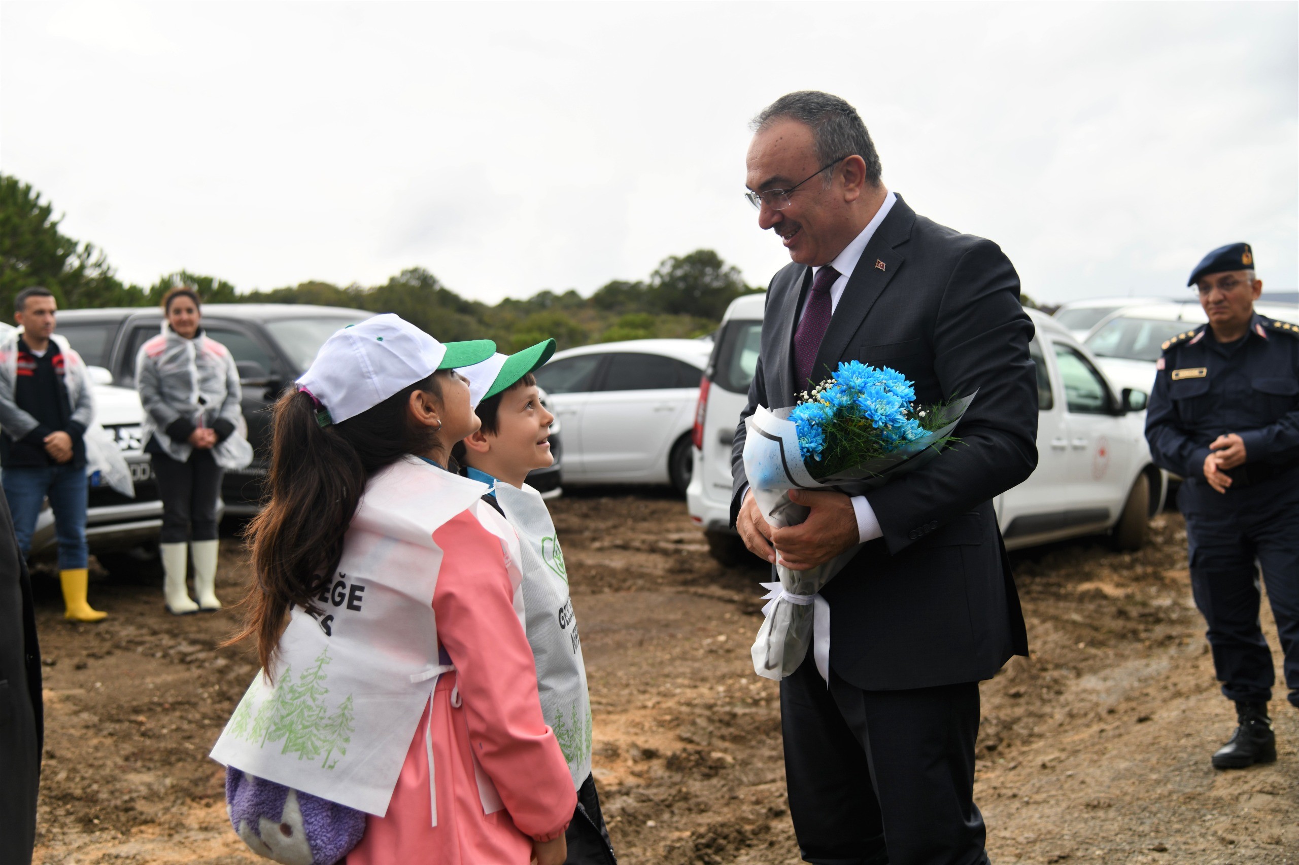 Vali Soytürk Fidan Dikme Etkinliğine Katıldı