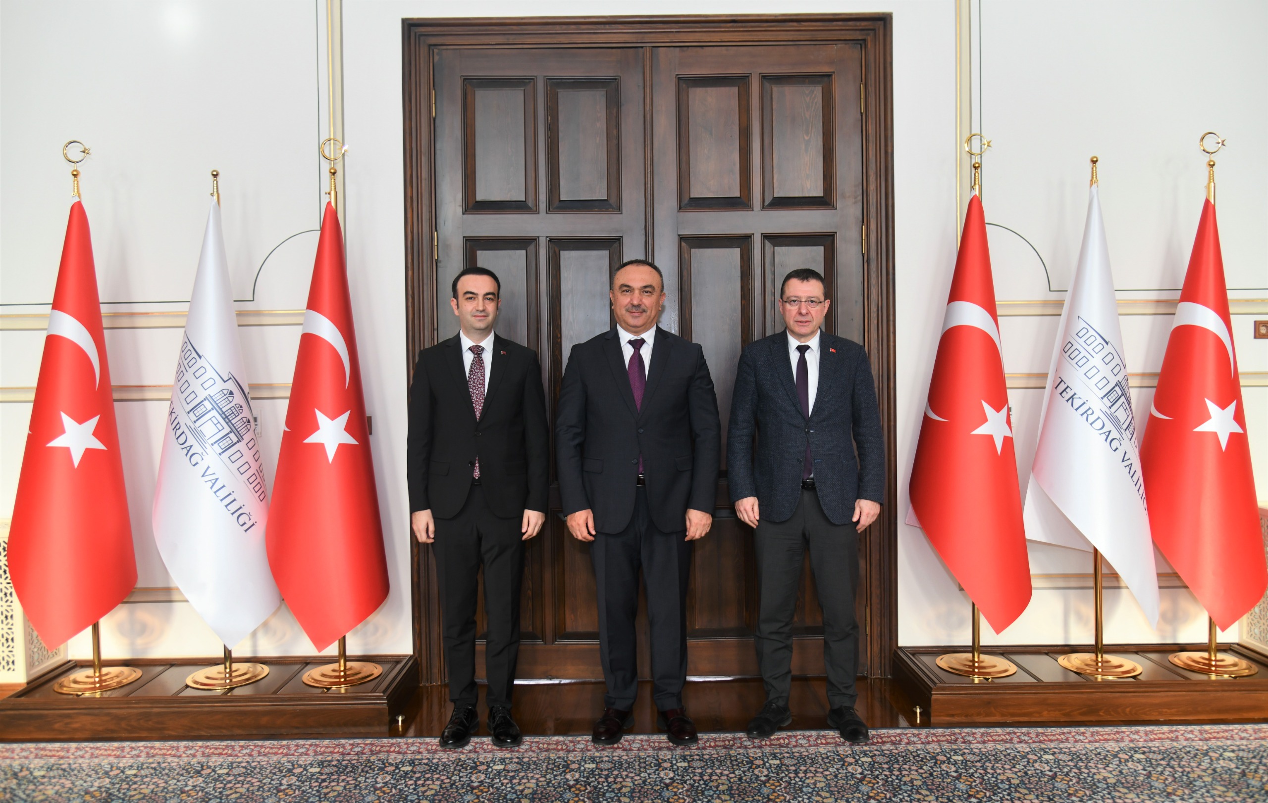 Sağlık Bakanlığı Kamu Hastaneleri Genel Müdürü Usta Vali Soytürk’ü Ziyaret Etti