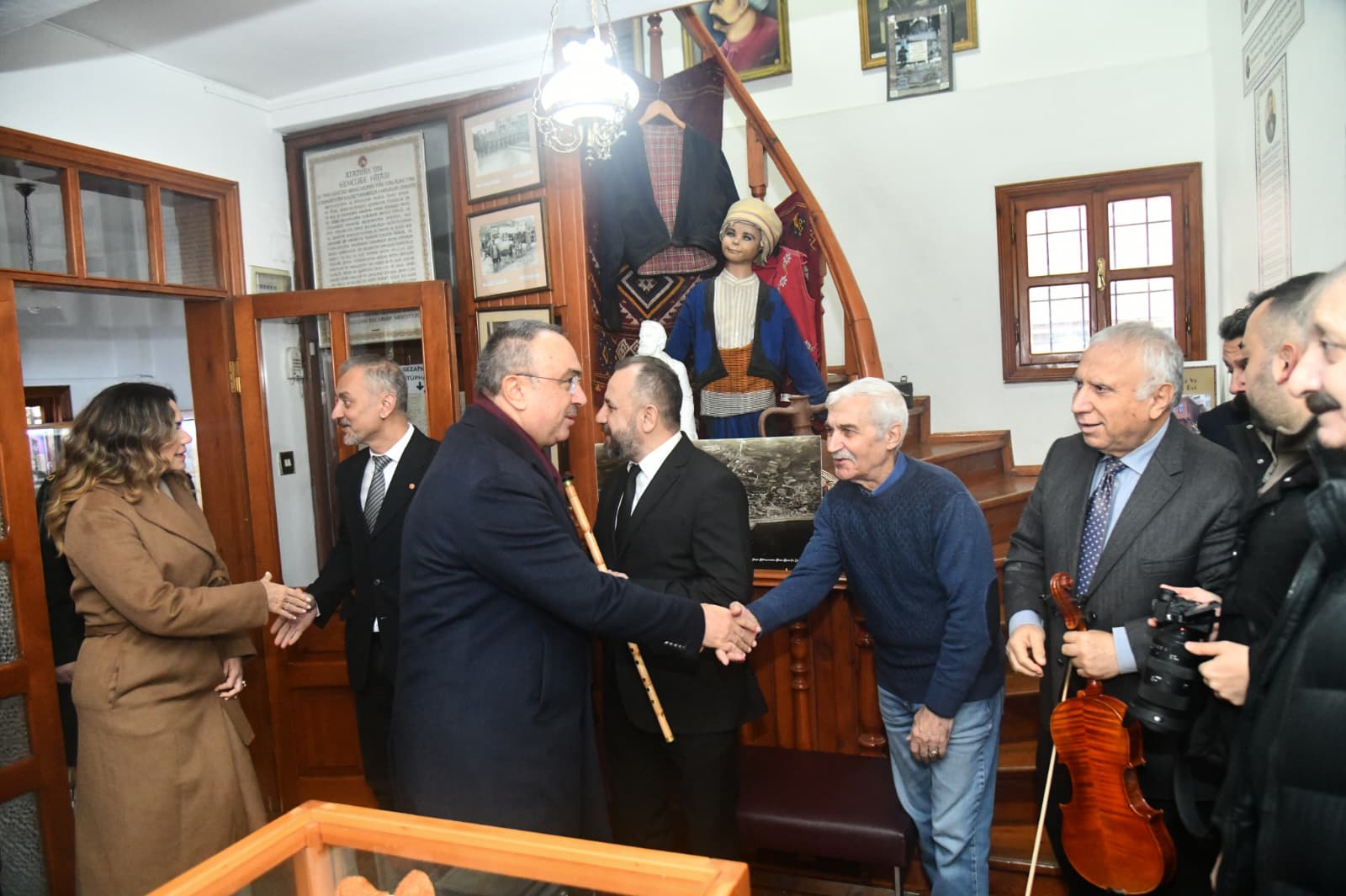 Vali Soytürk Namık Kemal Evi’ni Ziyaret Etti